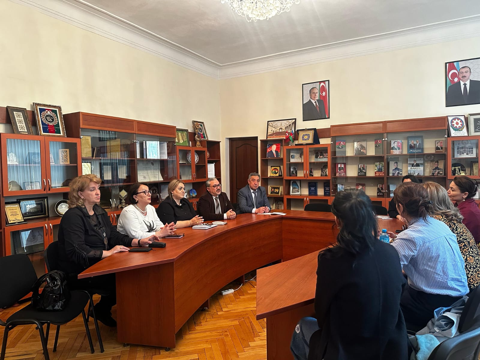 ADPU-da Özbəkistan Milli Universitetinin əməkdaşları ilə görüş keçirilib 