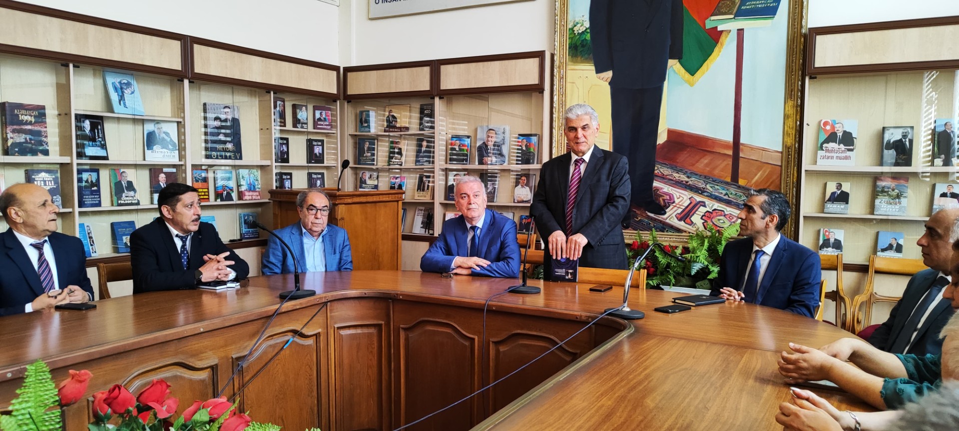 ADPU-da Rusiyanın Cənub Universitetinin rektoru ilə görüş keçirilib 