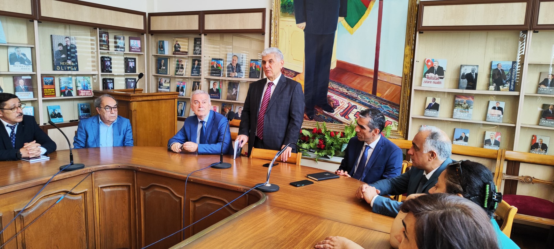 ADPU-da Rusiyanın Cənub Universitetinin rektoru ilə görüş keçirilib