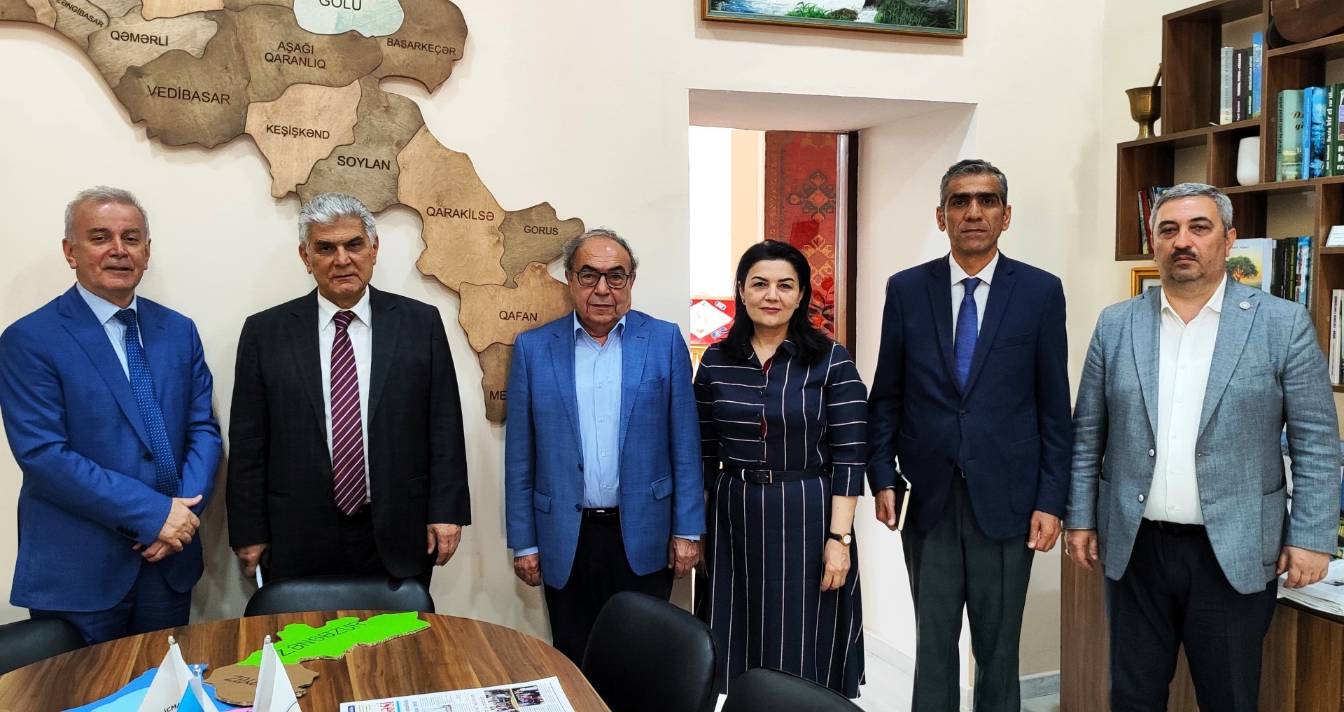 ADPU-da Rusiyanın Cənub Universitetinin rektoru ilə görüş keçirilib