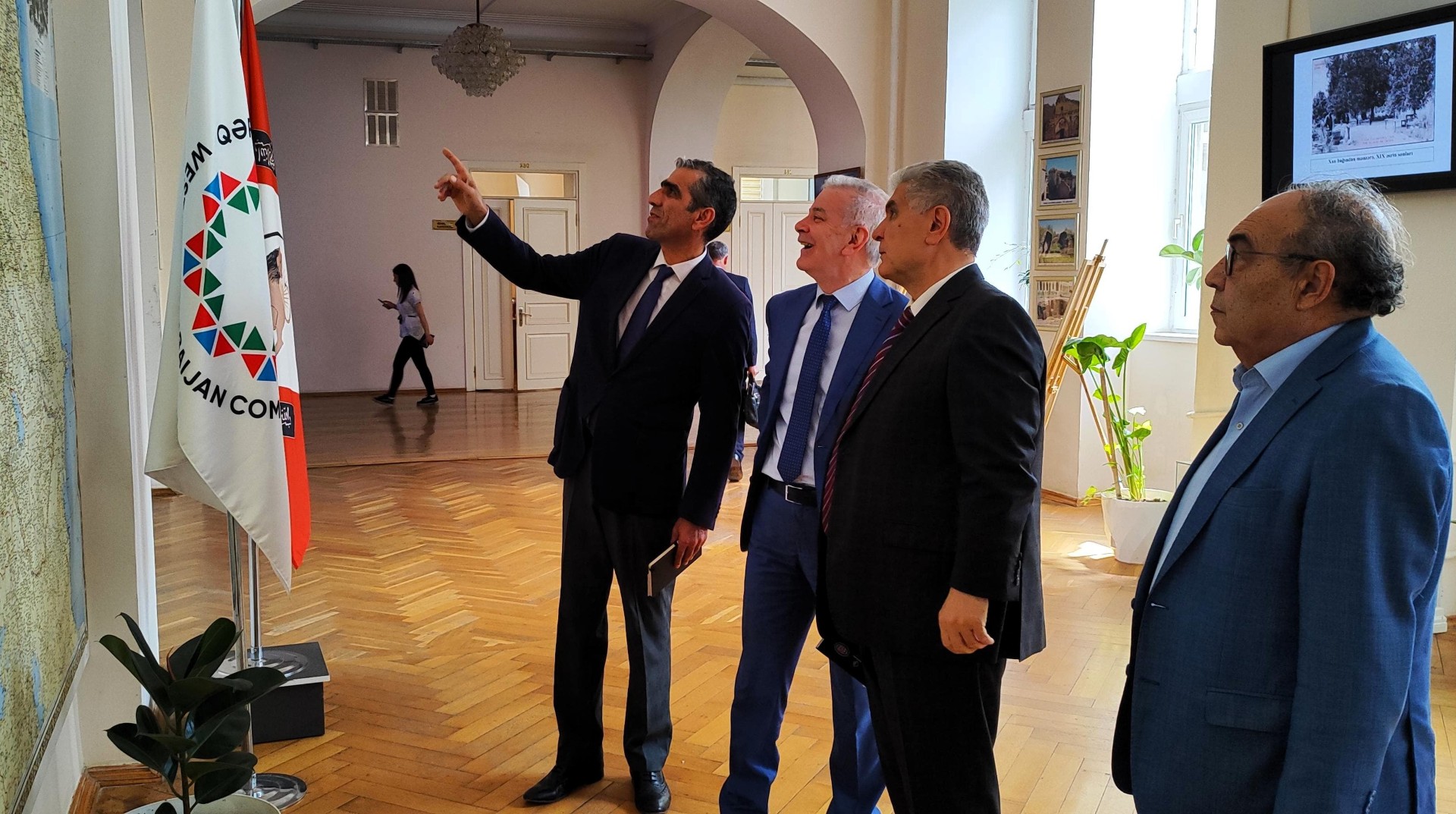 ADPU-da Rusiyanın Cənub Universitetinin rektoru ilə görüş keçirilib