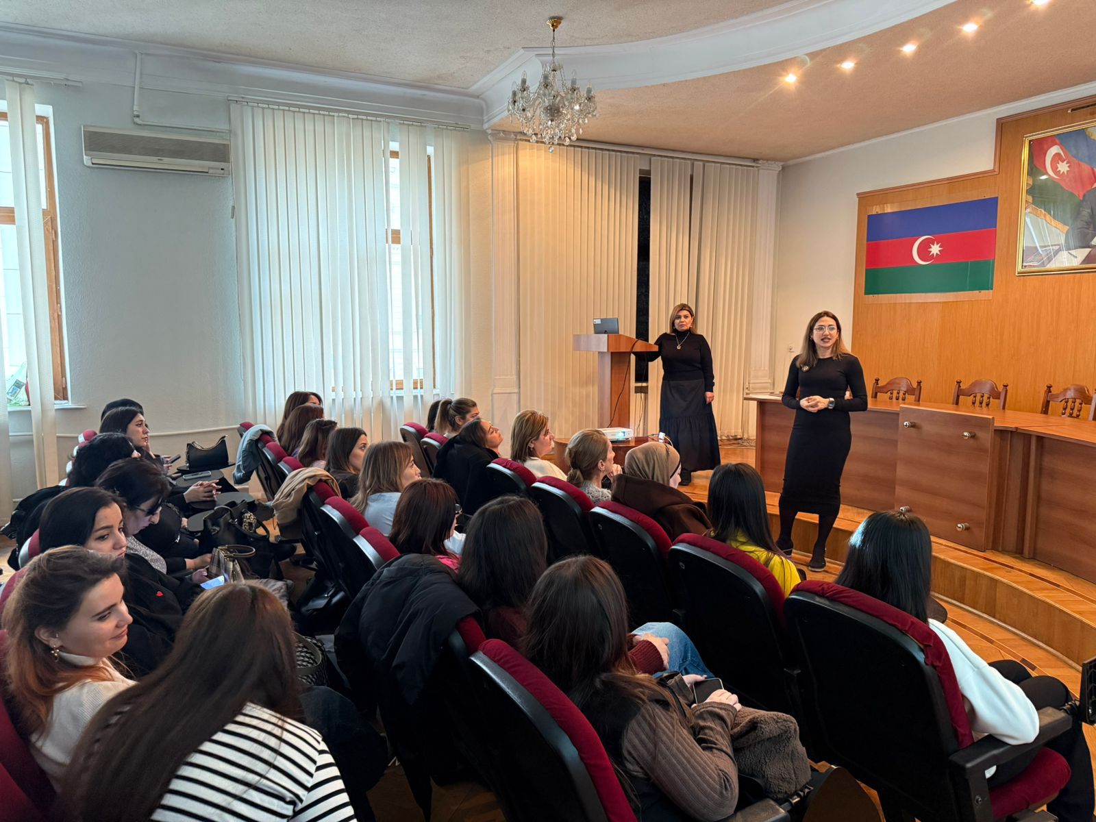 ADPU-da Skandinaviya ölkələrində məktəbəqədər təhsillə bağlı infosessiya keçirilib 