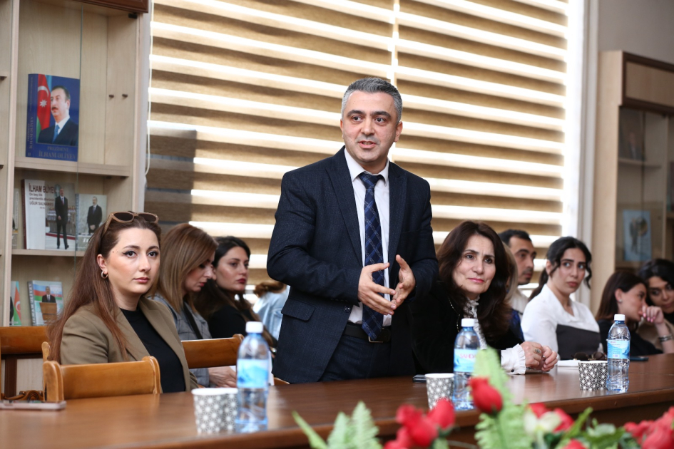 ADPU-da süni intellekt mövzusunda beynəlxalq görüş keçirilib