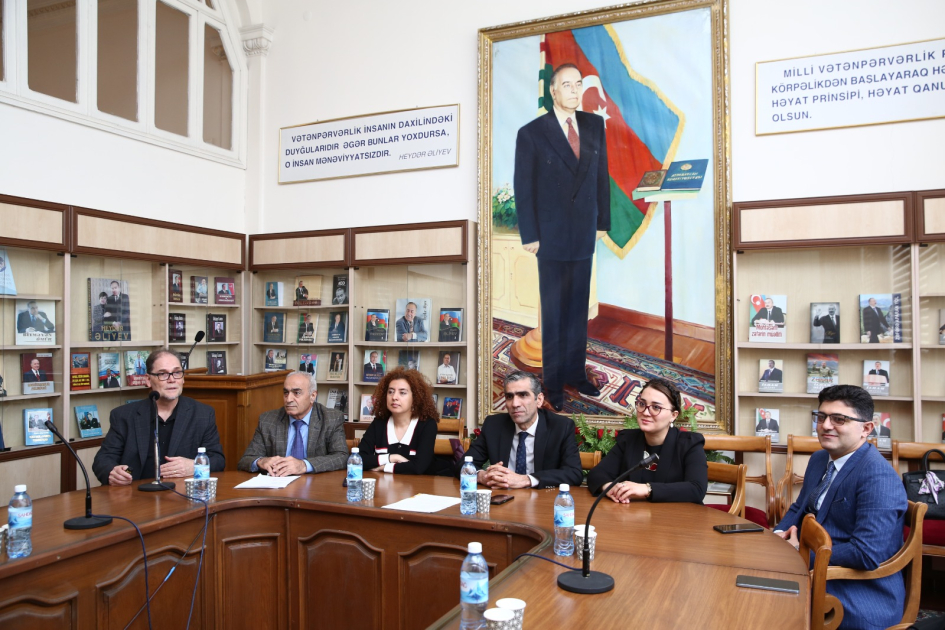 ADPU-da süni intellekt mövzusunda beynəlxalq görüş keçirilib