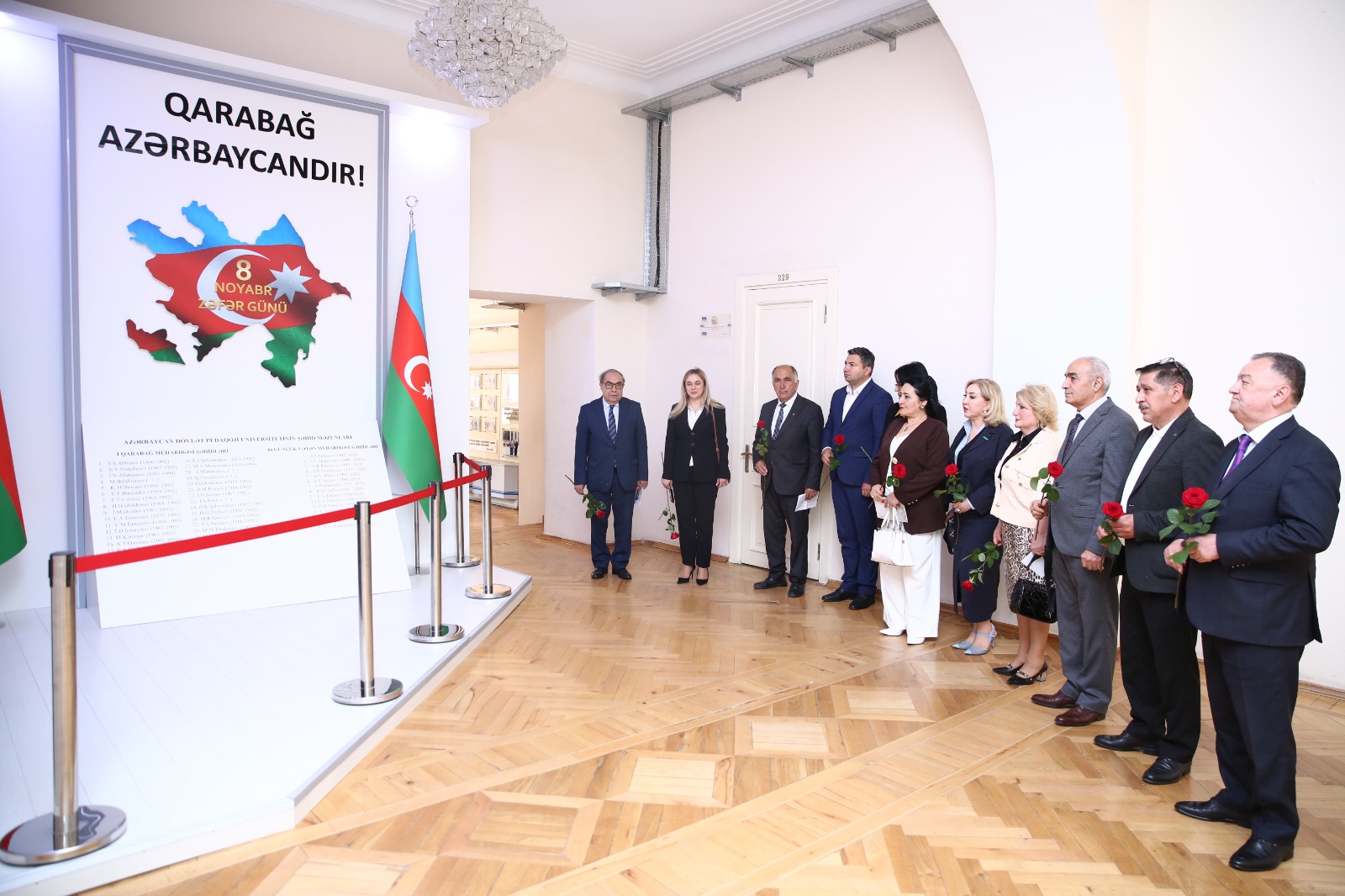 ADPU-da Ulu Öndər Heydər Əliyevə həsr olunmuş tədbir keçirilib