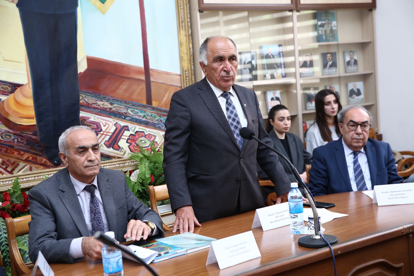 ADPU-da Ulu Öndər Heydər Əliyevə həsr olunmuş tədbir keçirilib