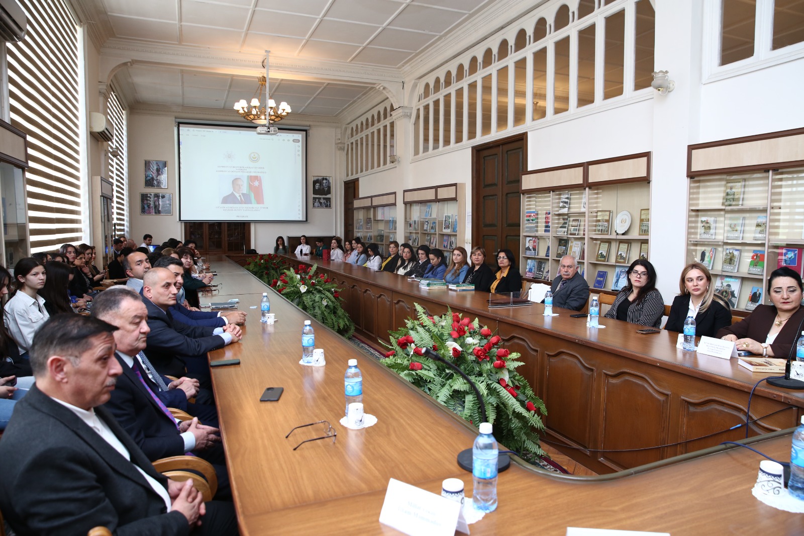 ADPU-da Ulu Öndər Heydər Əliyevə həsr olunmuş tədbir keçirilib