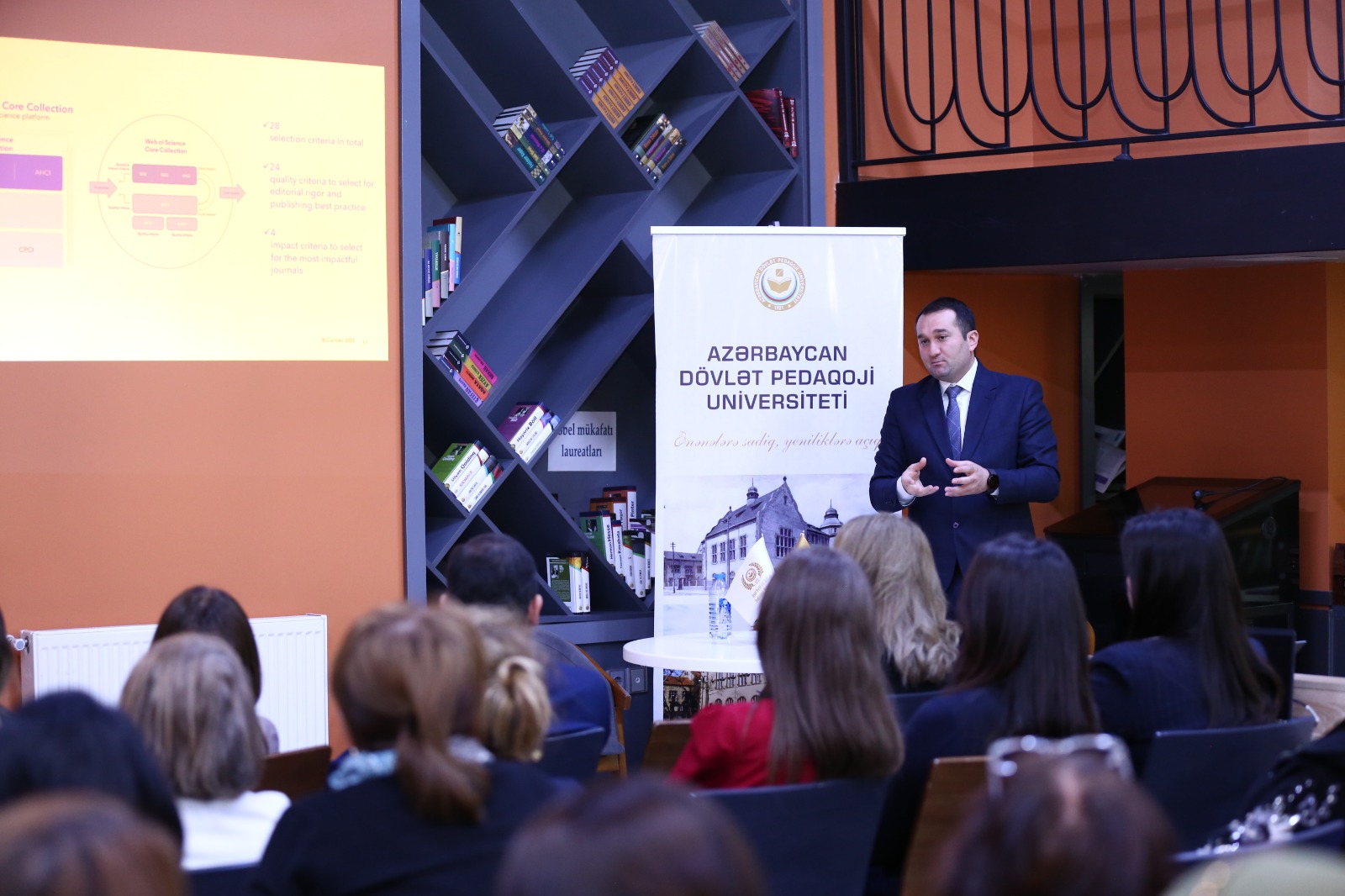 ADPU-da “Web of Science” alətləri haqqında təlim keçirilib 