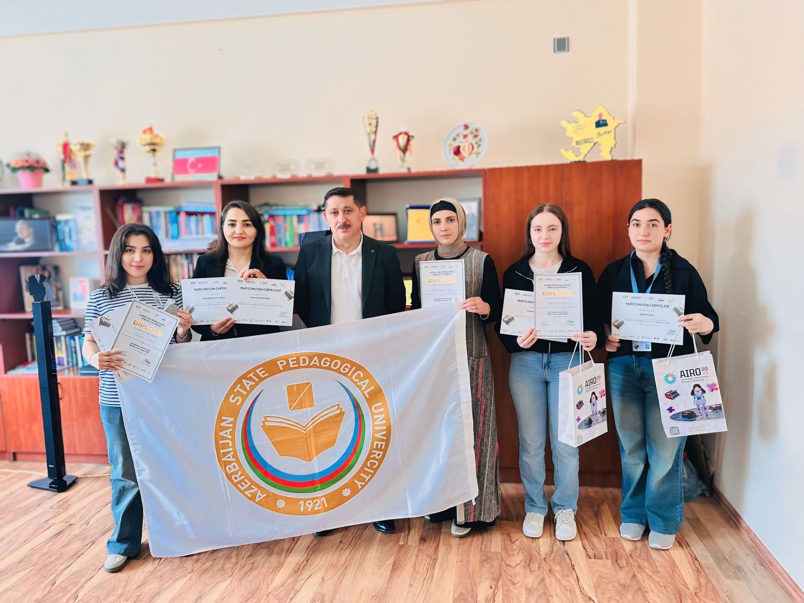 ADPU komandası Azərbaycan Beynəlxalq Robot Olimpiadasında qalib olub