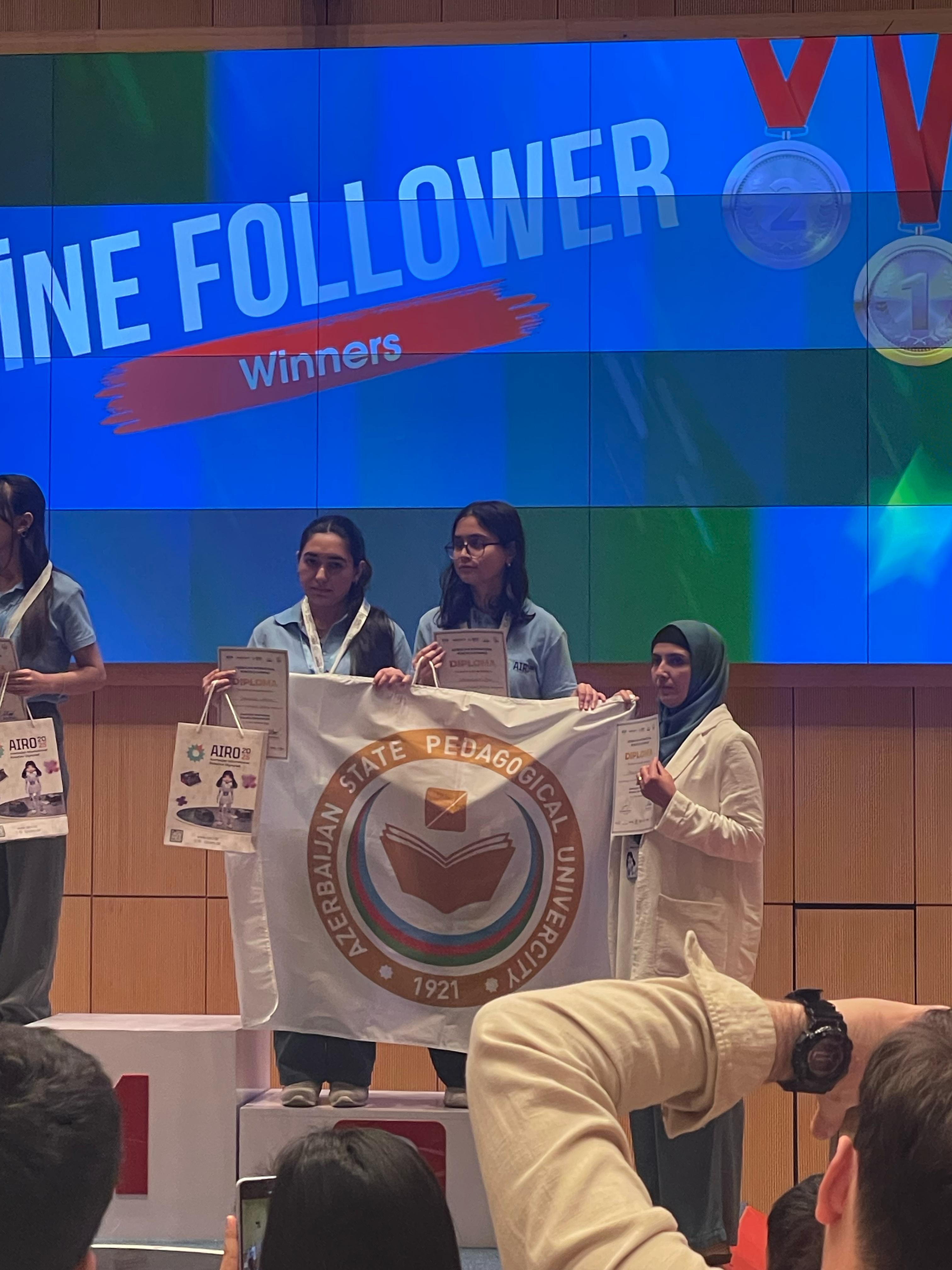 ADPU komandası Azərbaycan Beynəlxalq Robot Olimpiadasında qalib olub