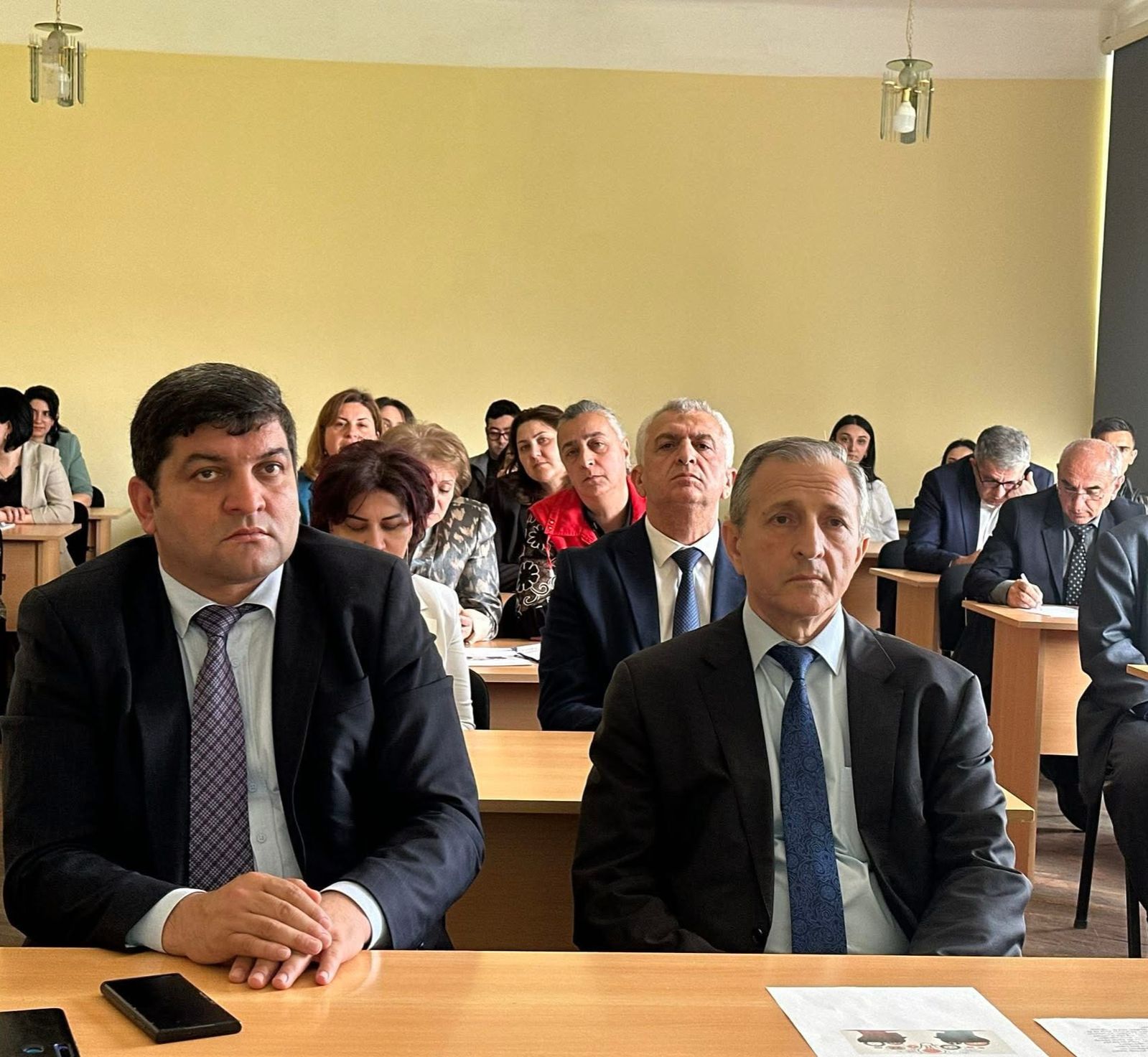 ADPU-nun Quba filialında nümunəvi dərs keçirilib