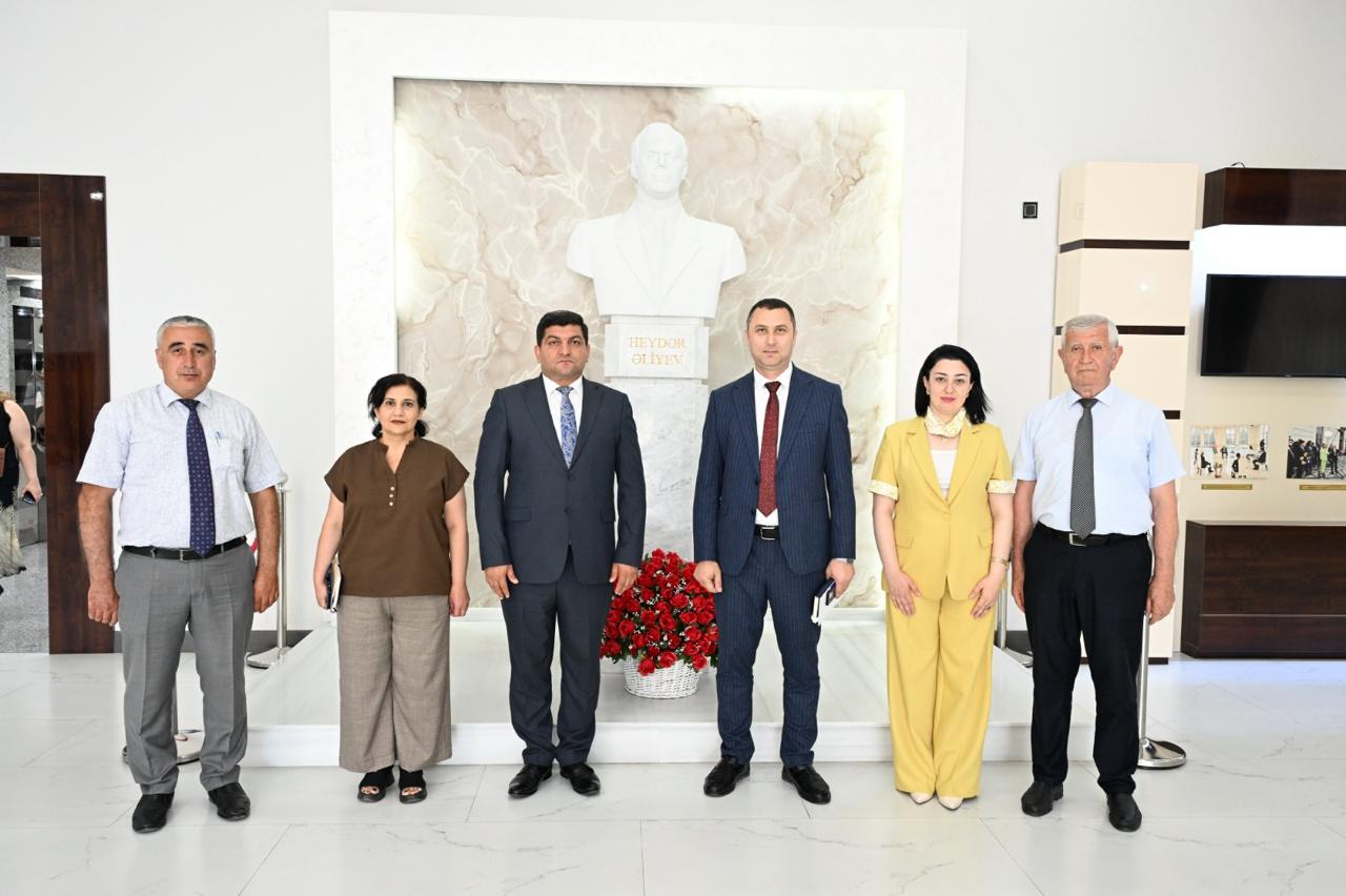 ADPU-nun Quba filialının nümayəndə heyəti AZƏRTAC-da olub 