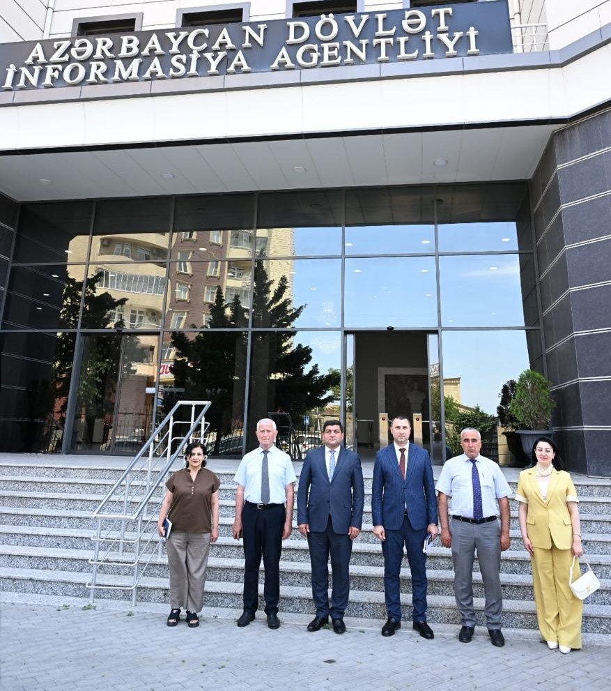 ADPU-nun Quba filialının nümayəndə heyəti AZƏRTAC-da olub 