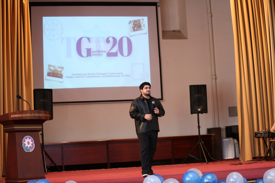 ADPU Tələbə Gənclər Təşkilatının 20 illiyi: Gənclikdən gələcəyə