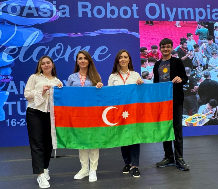 ADPU tələbələri Avrasiya Robot Olimpiadasında qalib olublar