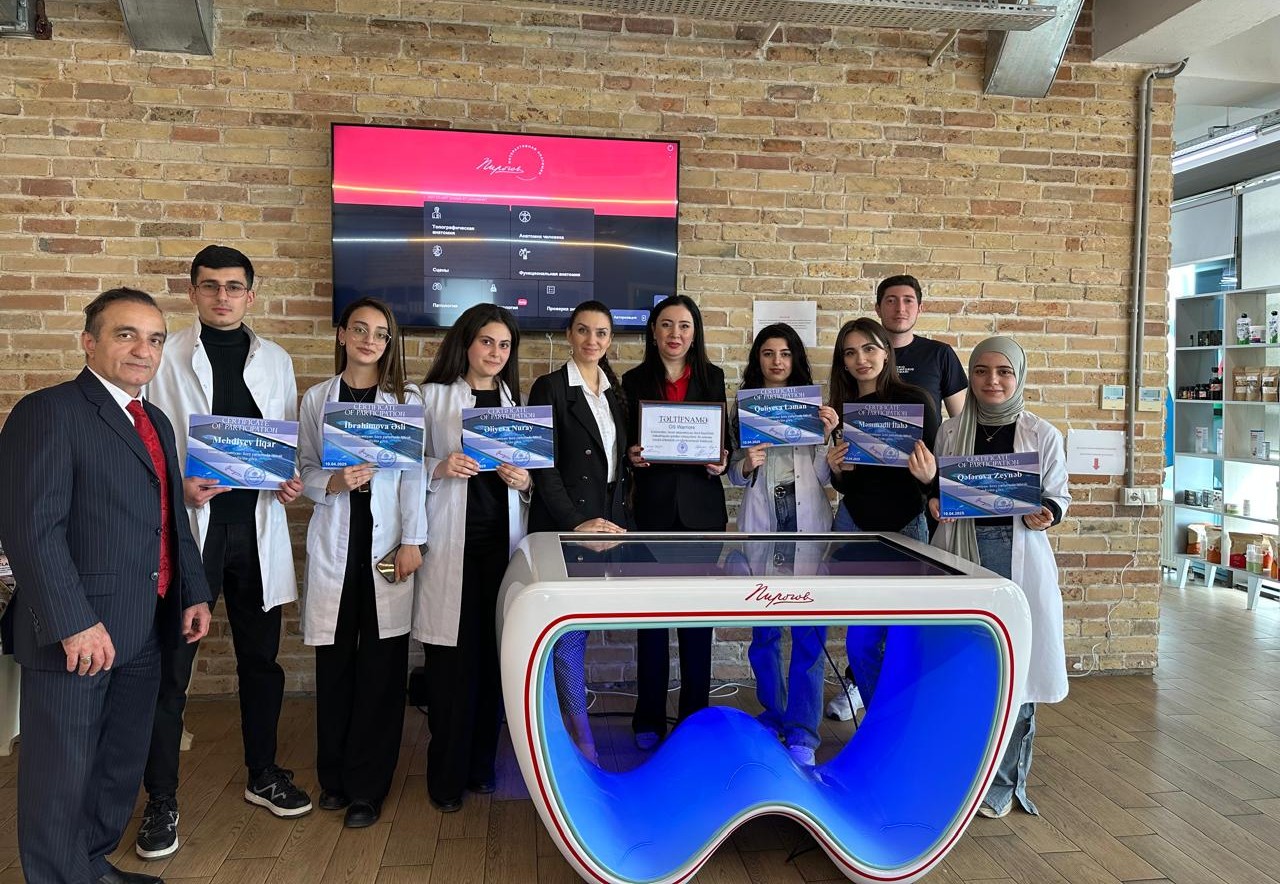 ADPU tələbələri “Piroqov” interaktiv cihazı ilə tanış olublar