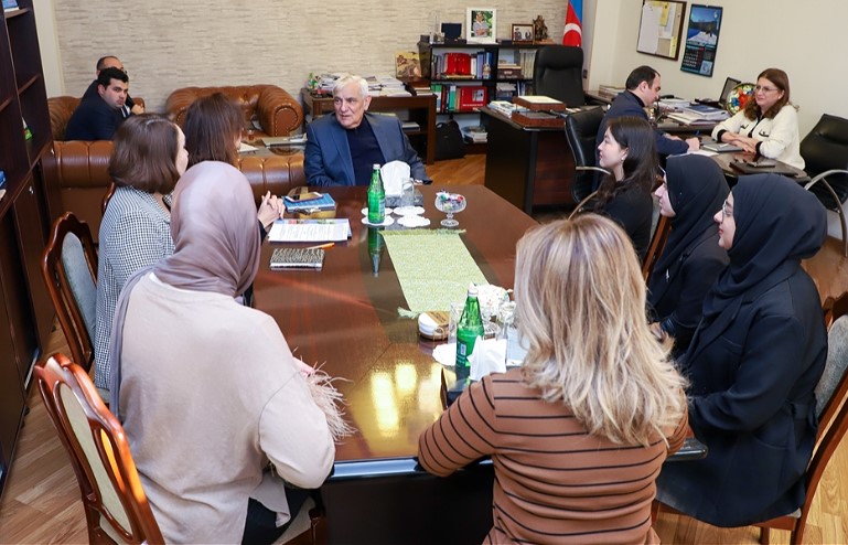 ADU-da Orhun Mübadilə Proqramında iştirak edən tələbələrlə görüş keçirilib 