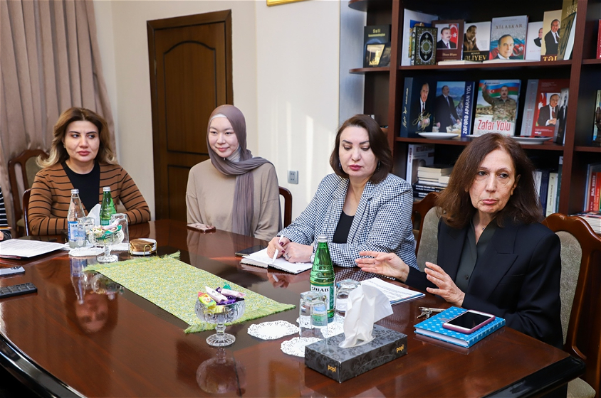 ADU-da Orhun Mübadilə Proqramında iştirak edən tələbələrlə görüş keçirilib