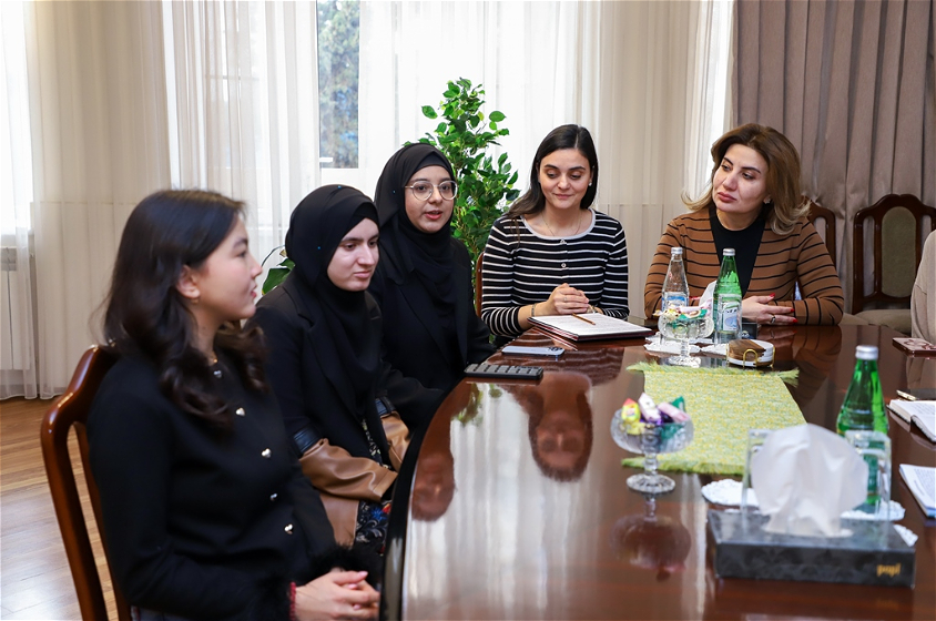 ADU-da Orhun Mübadilə Proqramında iştirak edən tələbələrlə görüş keçirilib