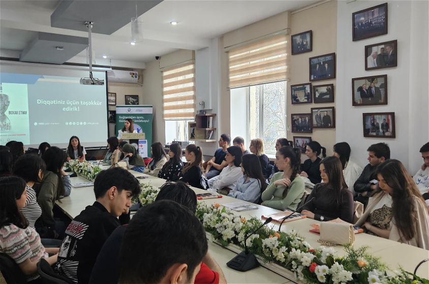 ADU-da tütünsüz həyatla bağlı maarifləndirici tədbir keçirilib
