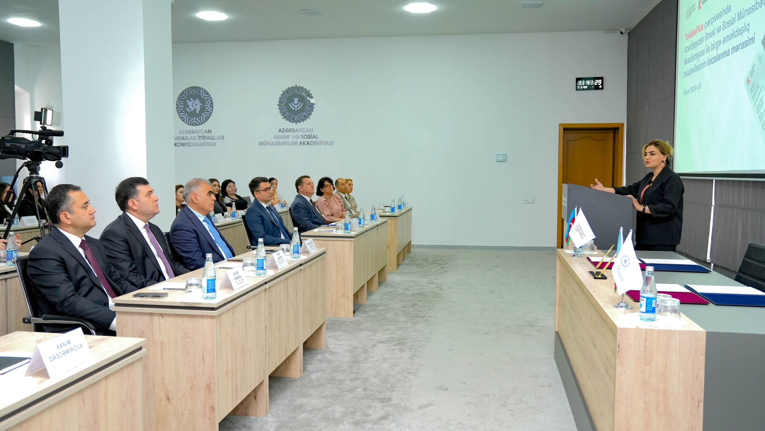 AƏSMA və TİF arasında əməkdaşlıq müqaviləsi imzalanıb