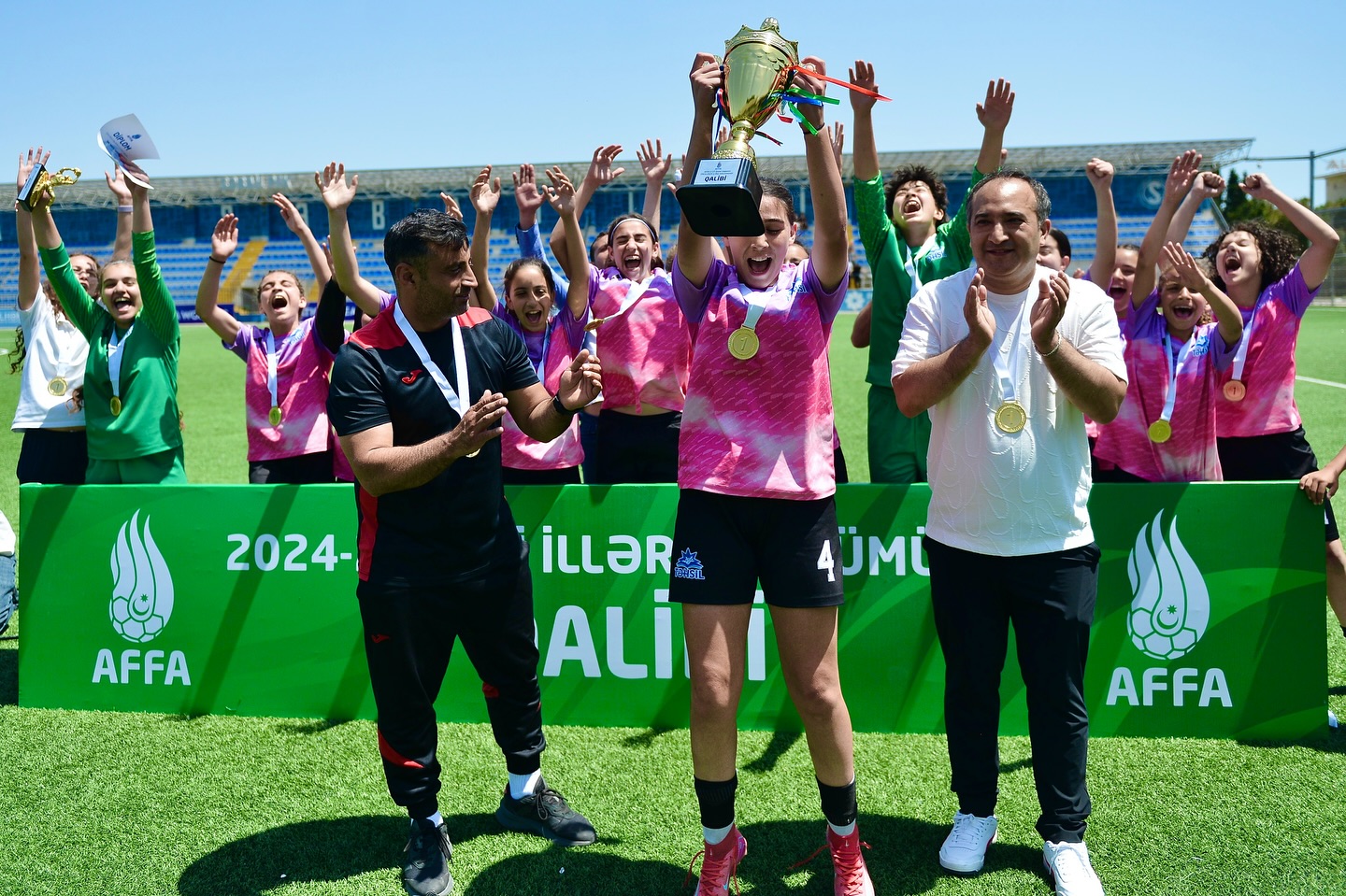 AFFA U-15 Qızlar Liqasında mövsümə yekun vurulub 