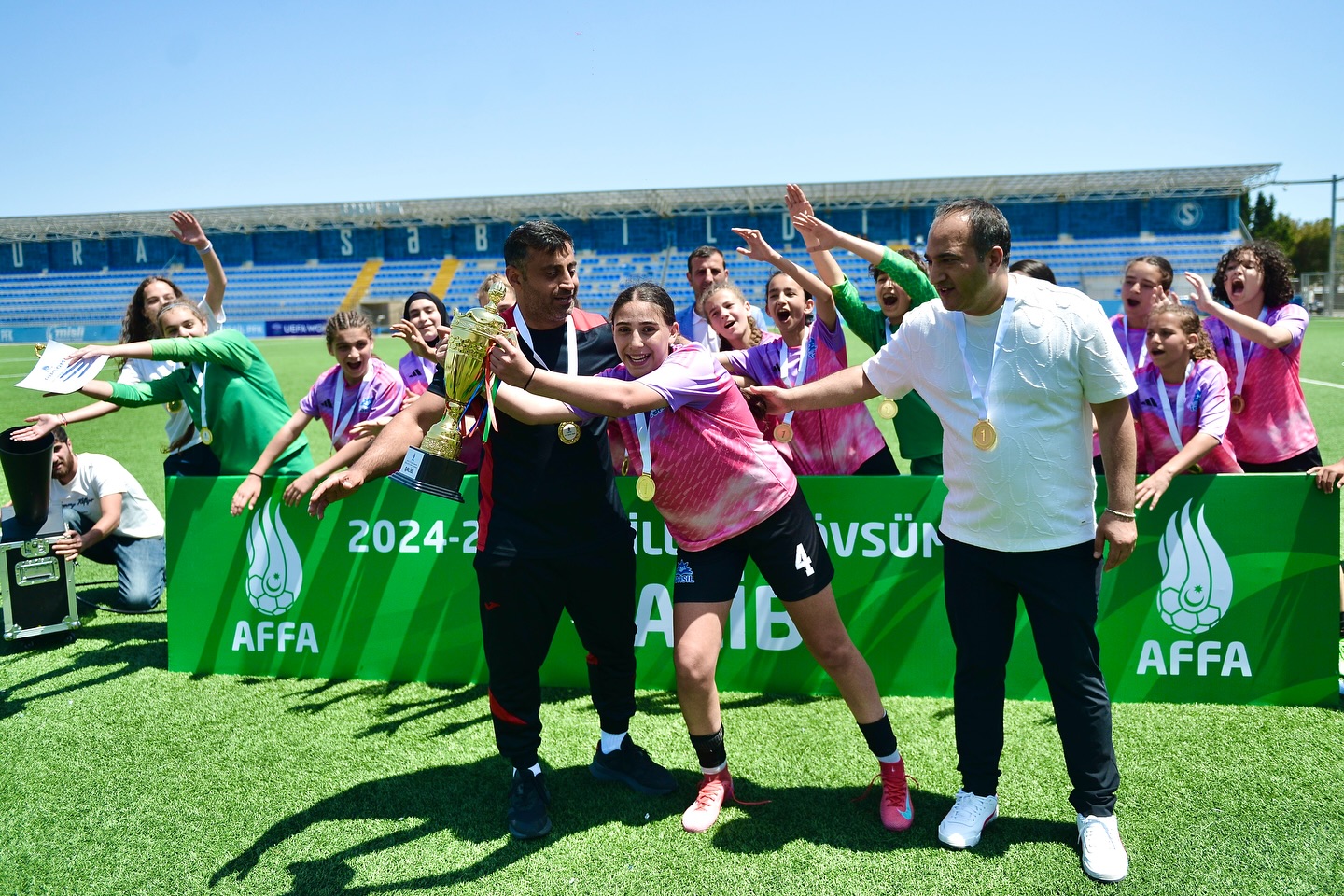 AFFA U-15 Qızlar Liqasında mövsümə yekun vurulub