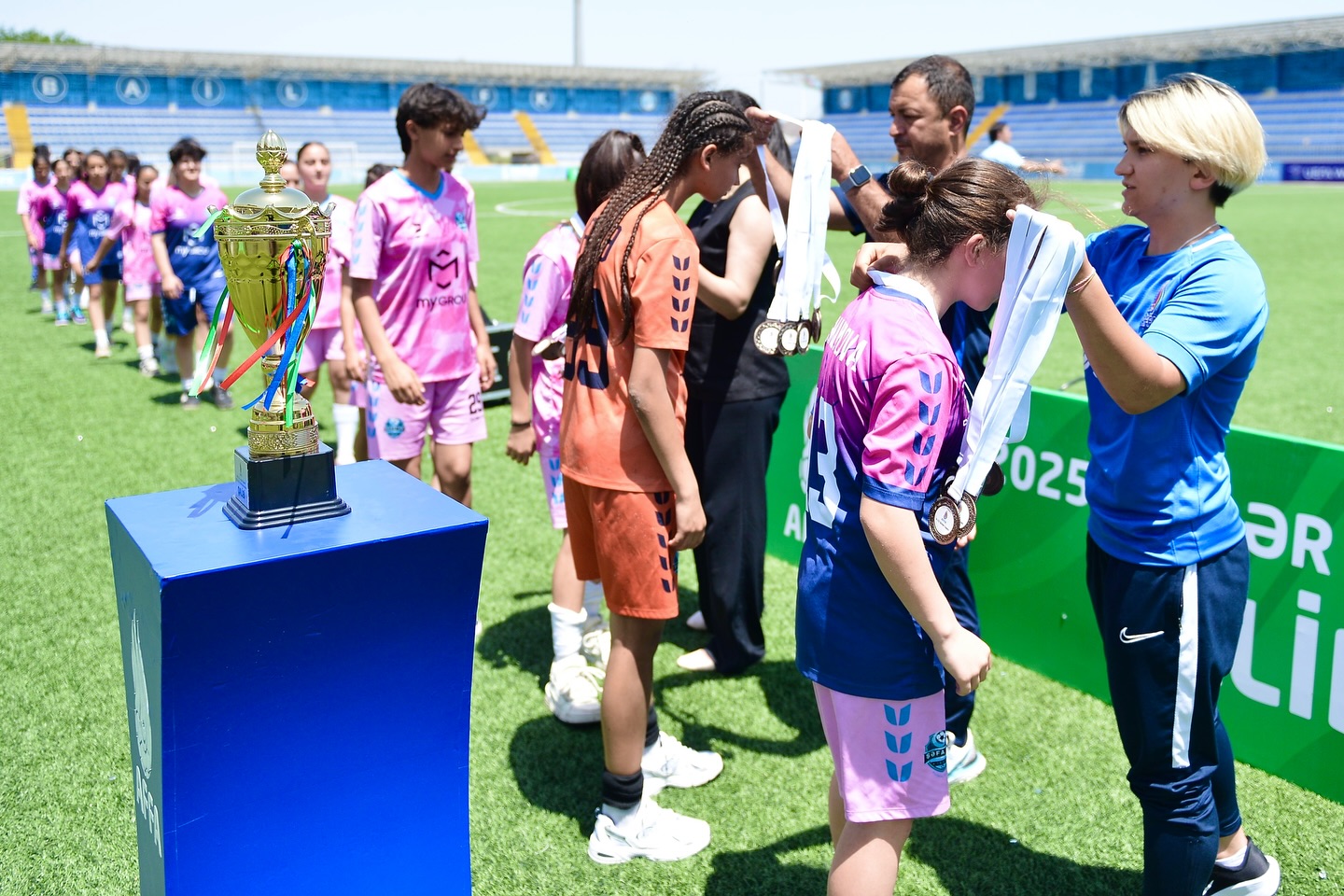 AFFA U-15 Qızlar Liqasında mövsümə yekun vurulub