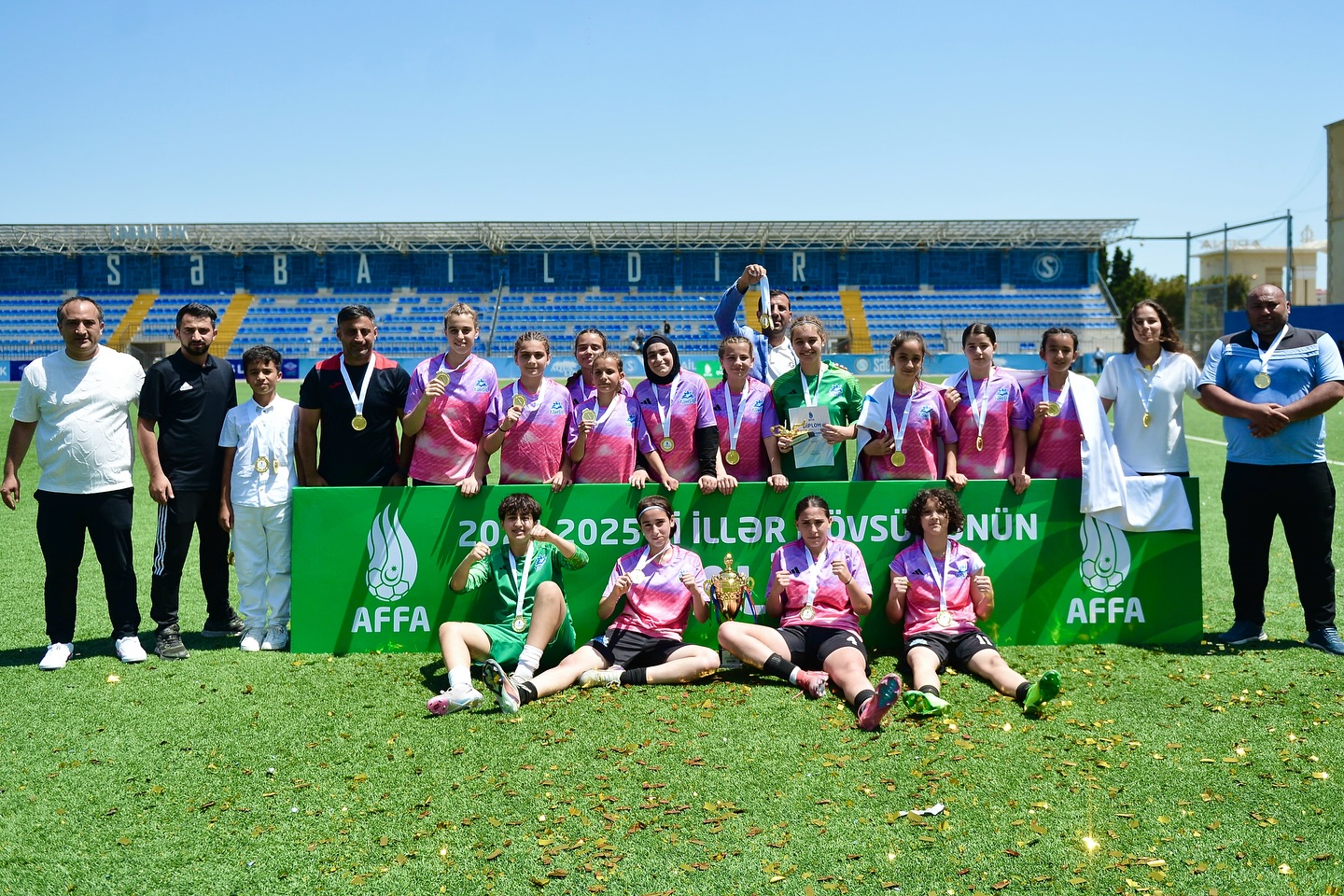 AFFA U-15 Qızlar Liqasında mövsümə yekun vurulub