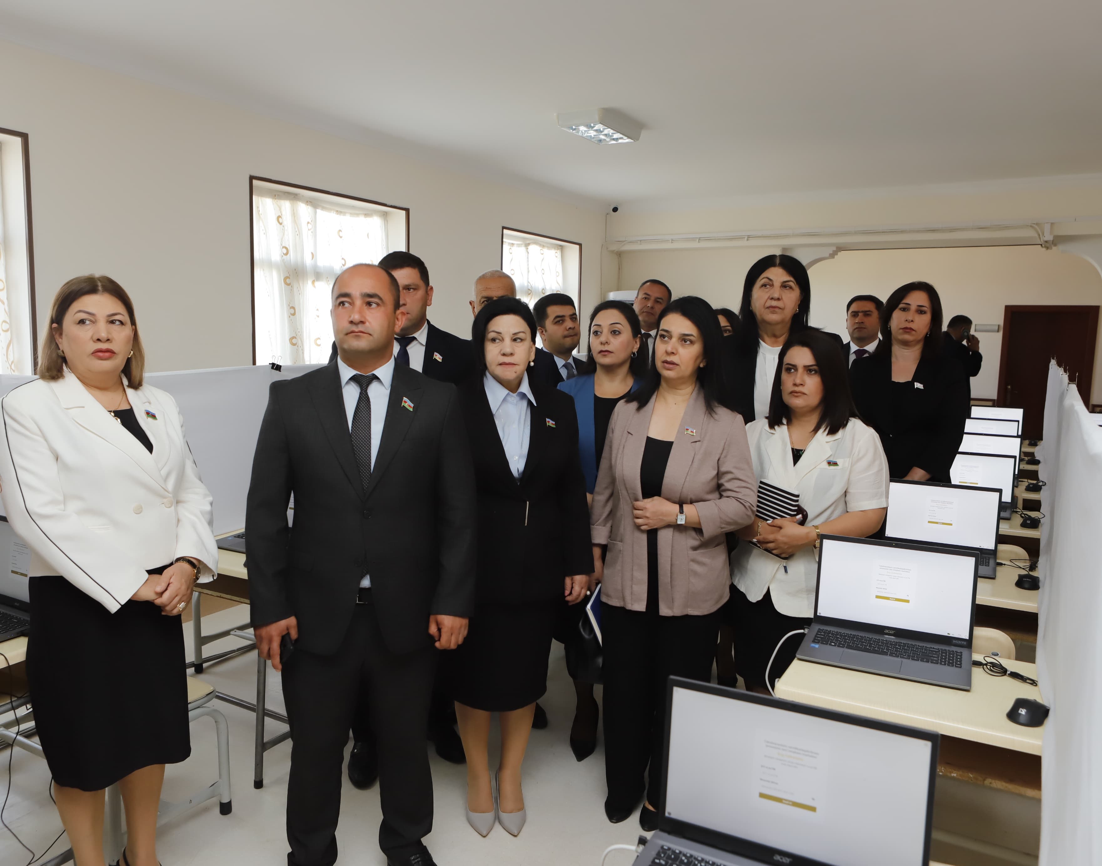 Ali Məclisin deputatları Naxçıvanda sertifikatlaşdırma prosesini izləyiblər