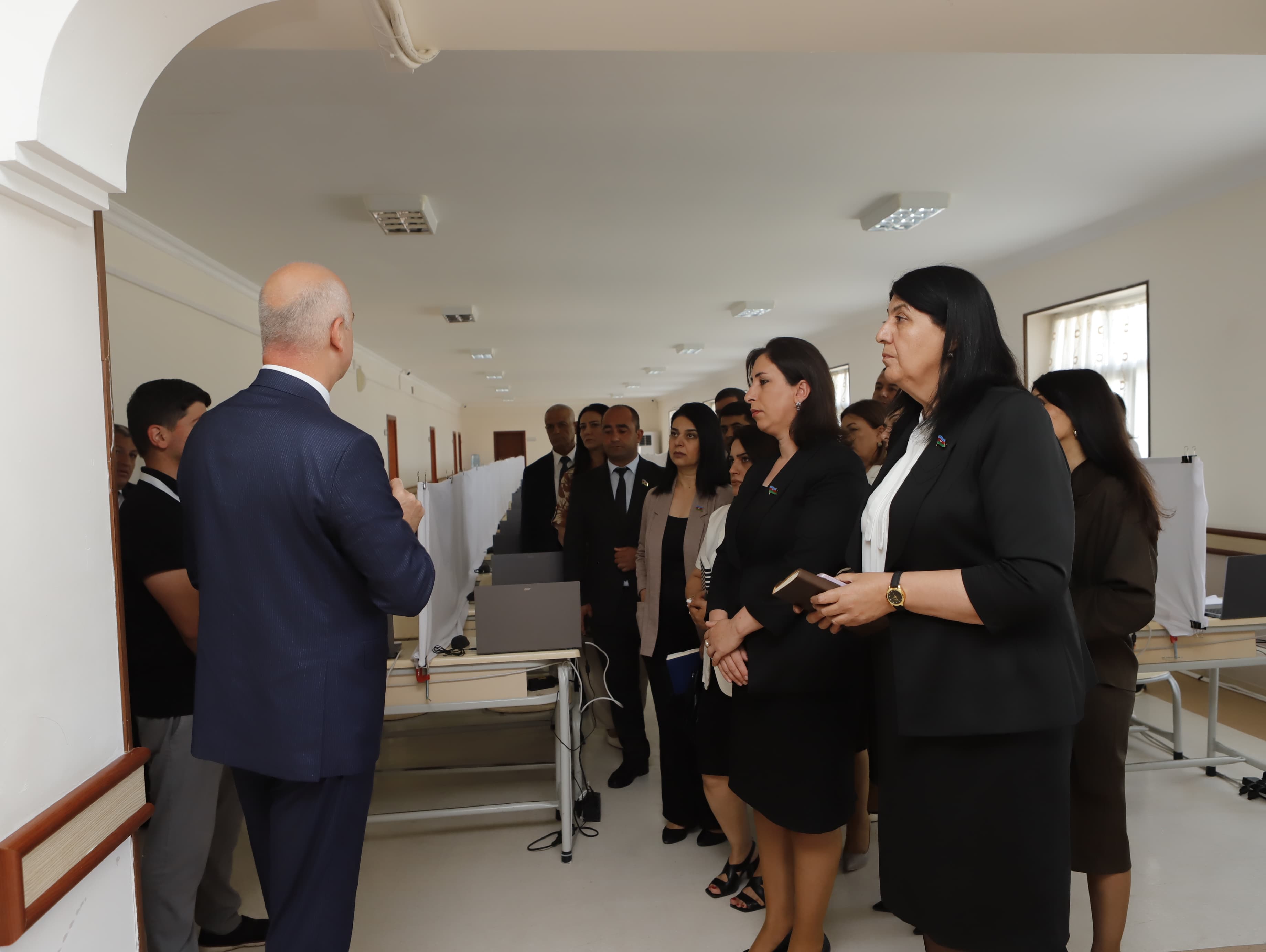 Ali Məclisin deputatları Naxçıvanda sertifikatlaşdırma prosesini izləyiblər