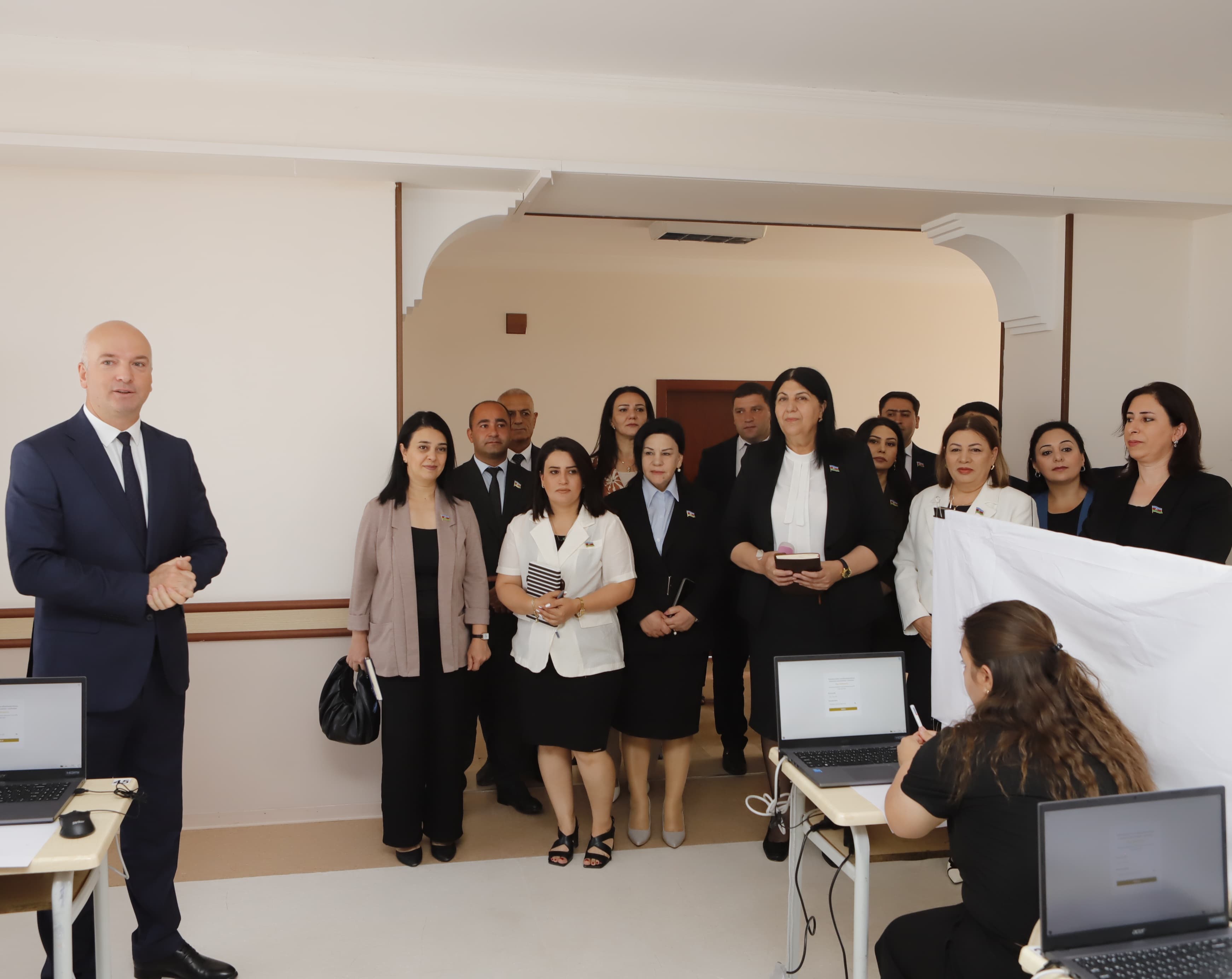 Ali Məclisin deputatları Naxçıvanda sertifikatlaşdırma prosesini izləyiblər