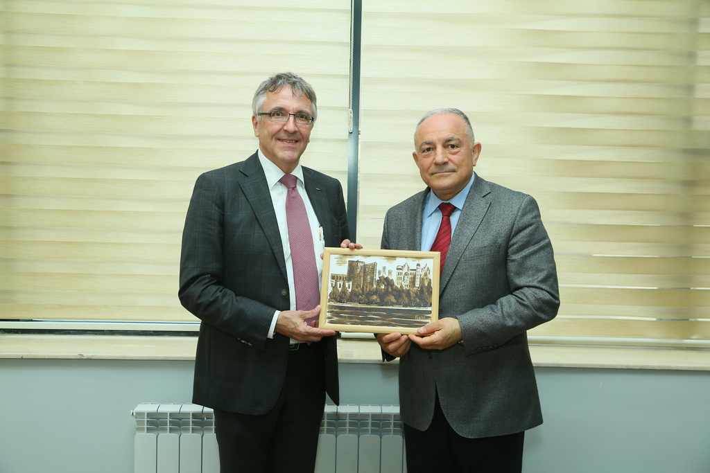 Almaniyanın nüfuzlu universitetinin nümayəndələri AzTU-da olublar