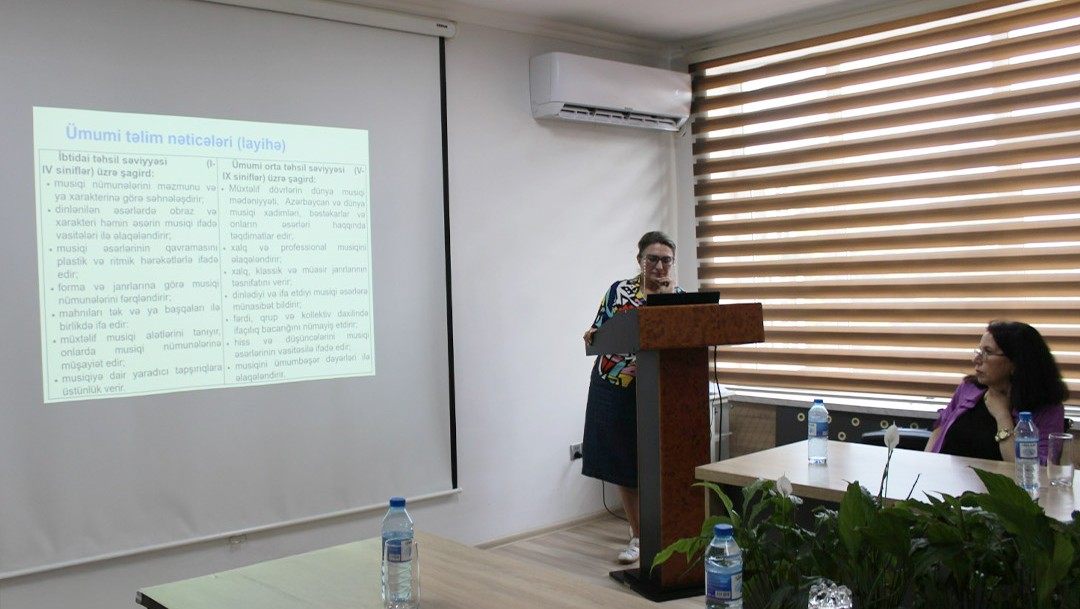 ARTİ-də təkmilləşdirilməkdə olan musiqi fənn kurikulumunun müzakirəsi təşkil edilib 