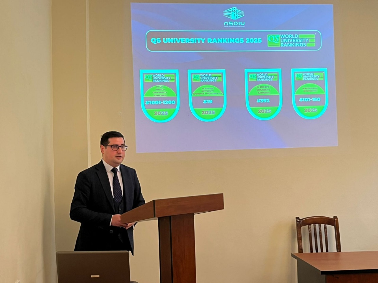 Aşqarlar Kimyası İnstitutu və ADNSU arasında elmi nailiyyətlərin beynəlxalq nüfuzunun gücləndirilməsinə dair görüş keçirilib