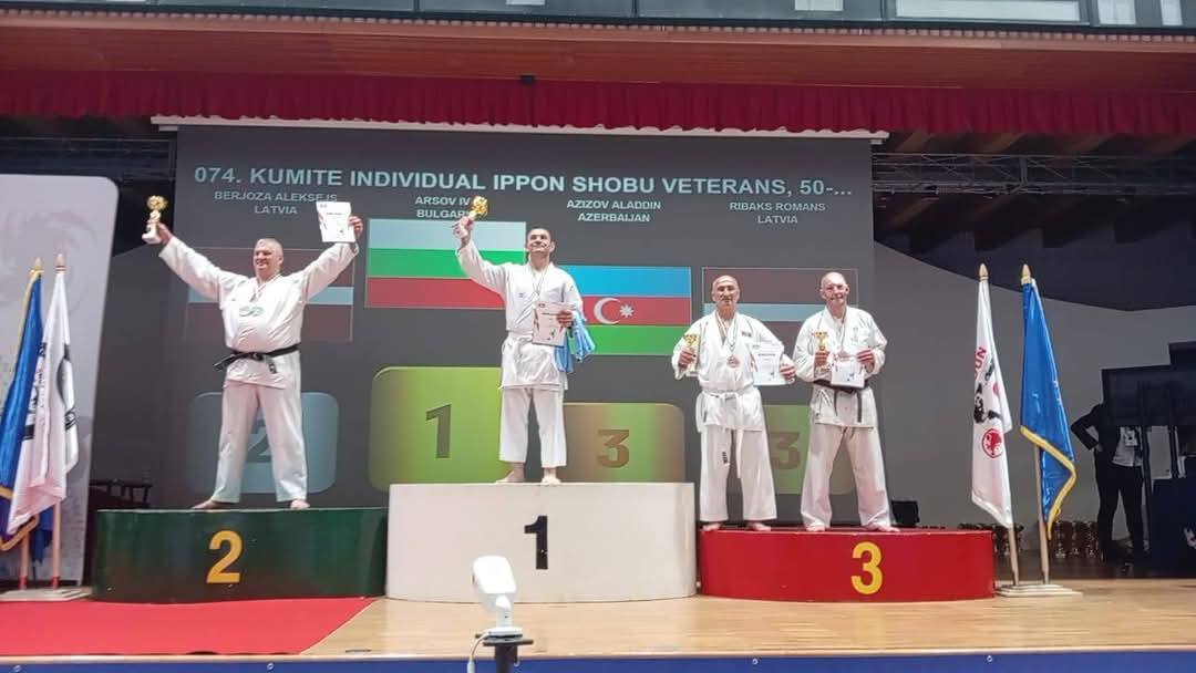 Ata və oğul Avropa çempionatının qalibi oldular