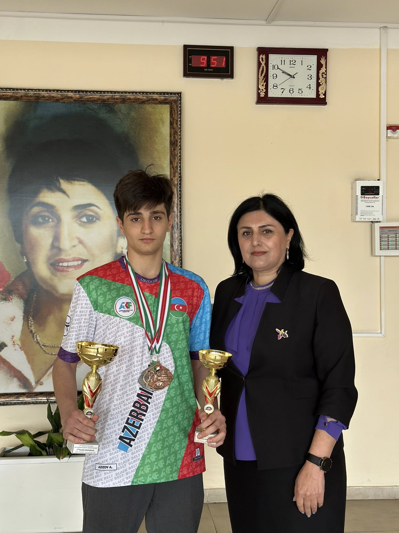 Ata və oğul Avropa çempionatının qalibi oldular