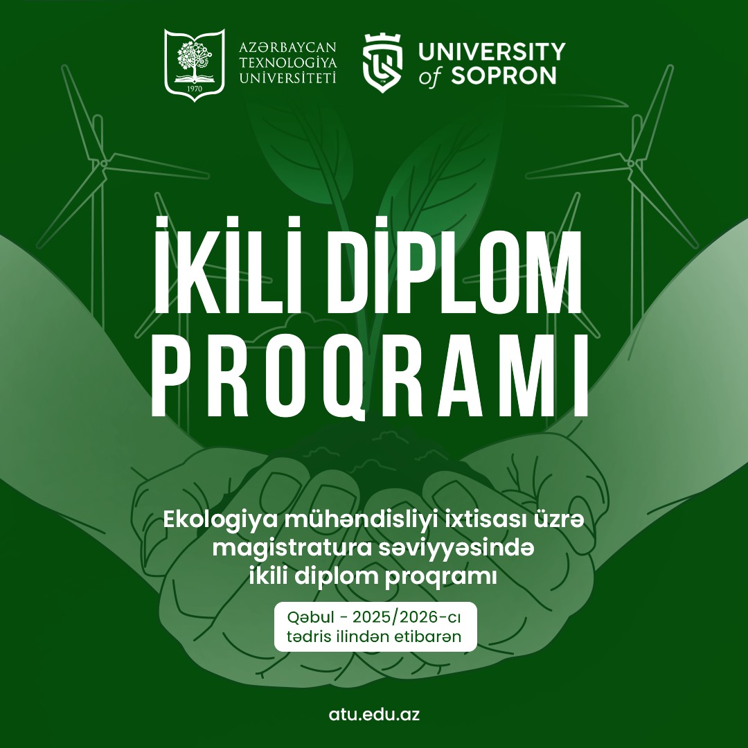 ATU magistratura səviyyəsi üzrə ikili diplom müqaviləsi imzalayıb