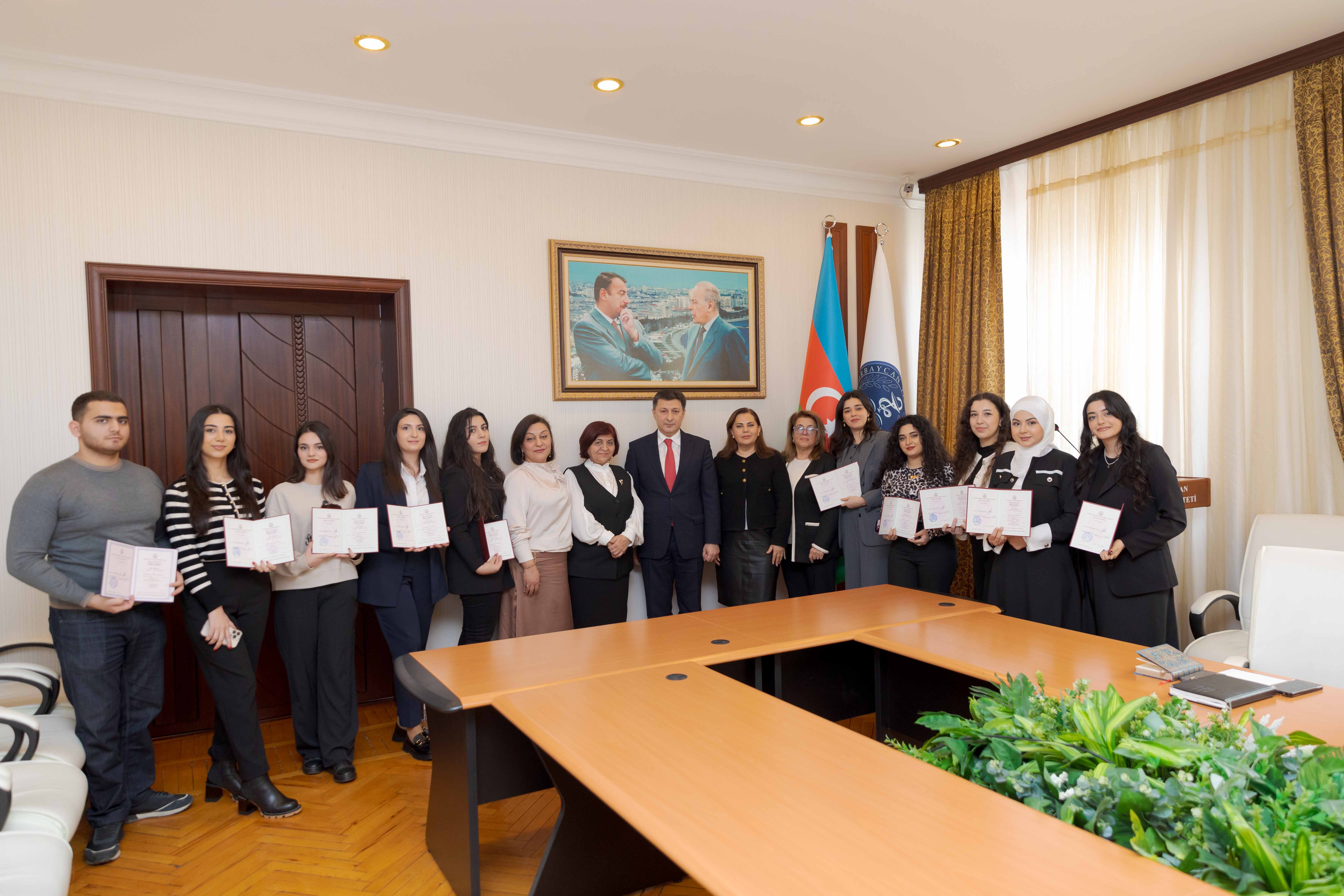 ATU-nun yeni ixtisasları üzrə ilk magistrləri məzun olub 