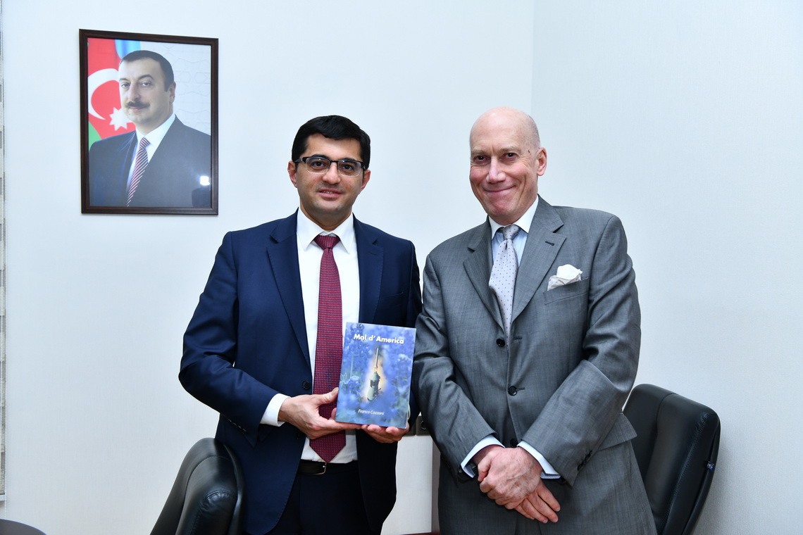 Avropalı professor Franco Cozzani ADNSU-nun tədris şəraitini yüksək dəyərləndilib 