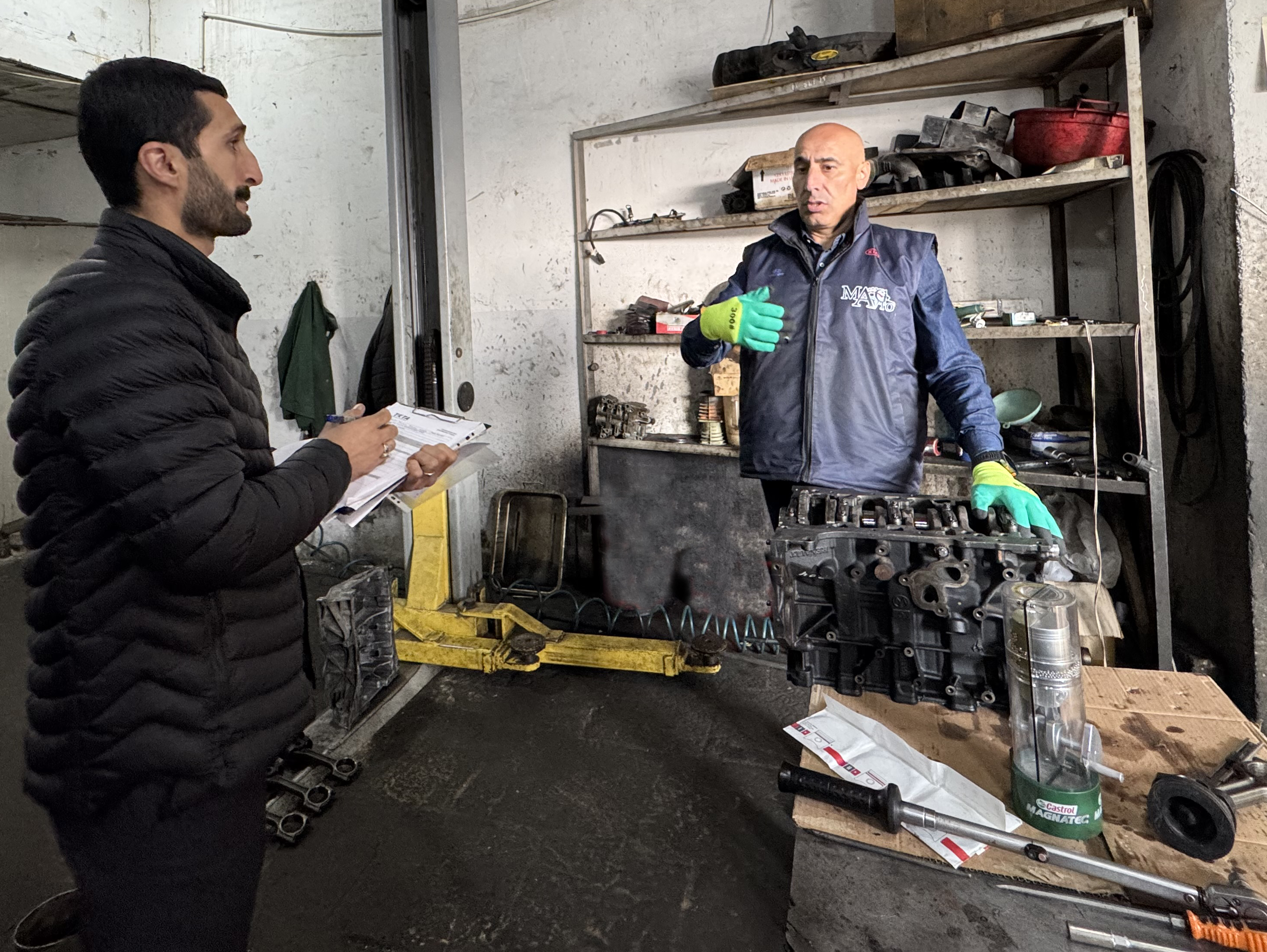 “Avtomobil mühərriklərinin yığıcısı” peşə ixtisası üzrə imtahan keçirilib 