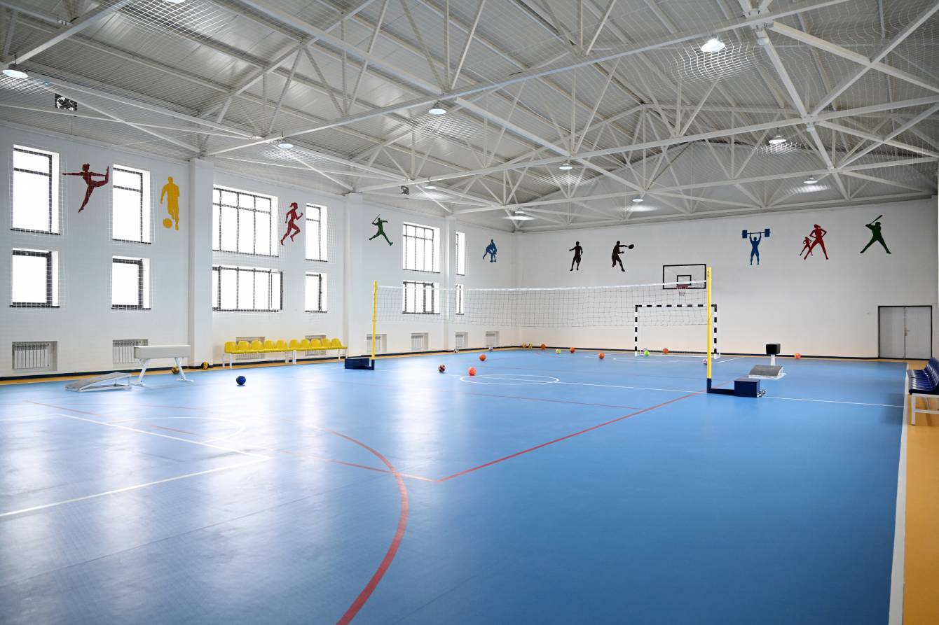 Ayköl Manas adına Xıdırlı kənd tam orta məktəbinin açılışı olub