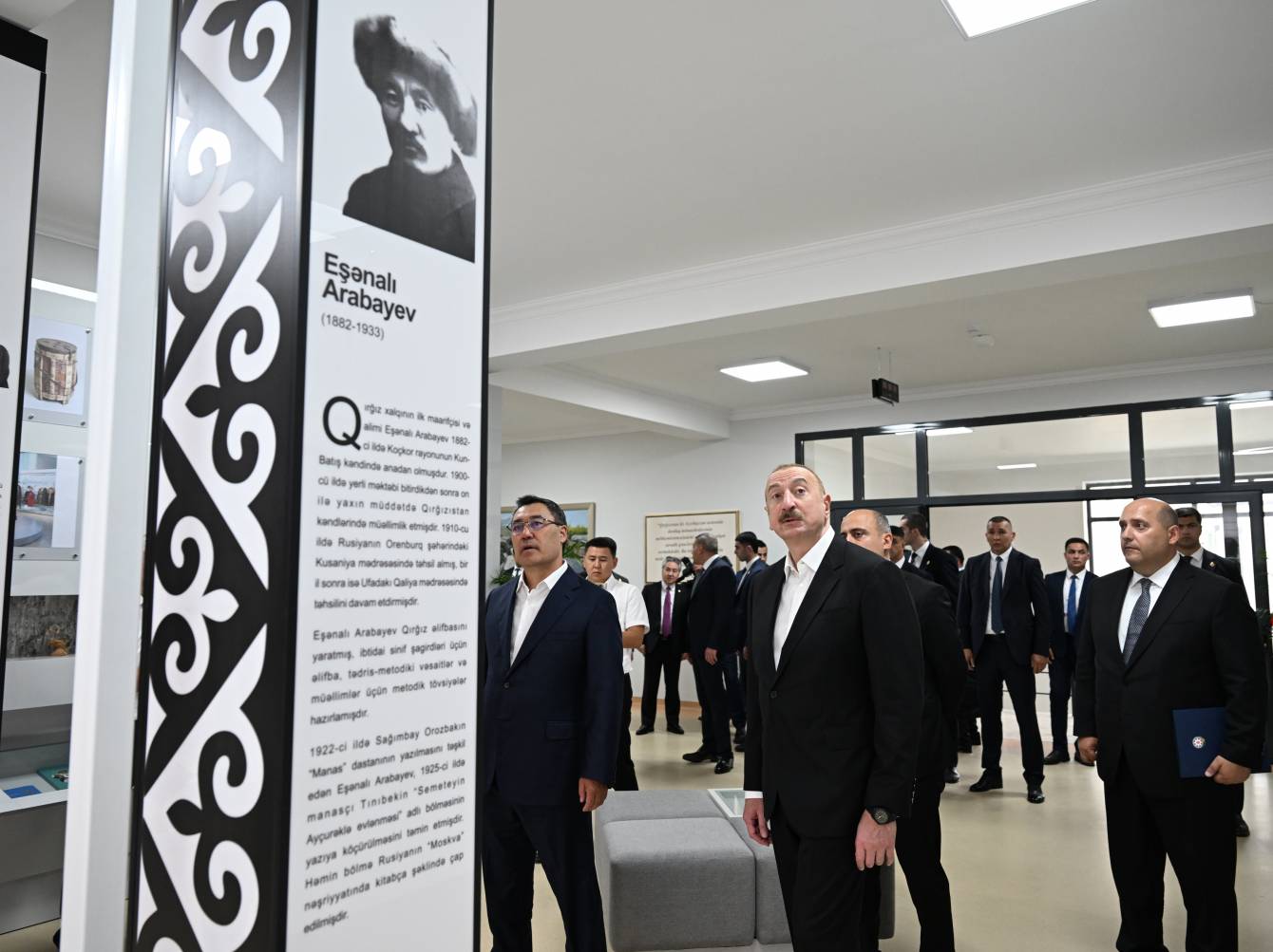 Ayköl Manas adına Xıdırlı kənd tam orta məktəbinin açılışı olub