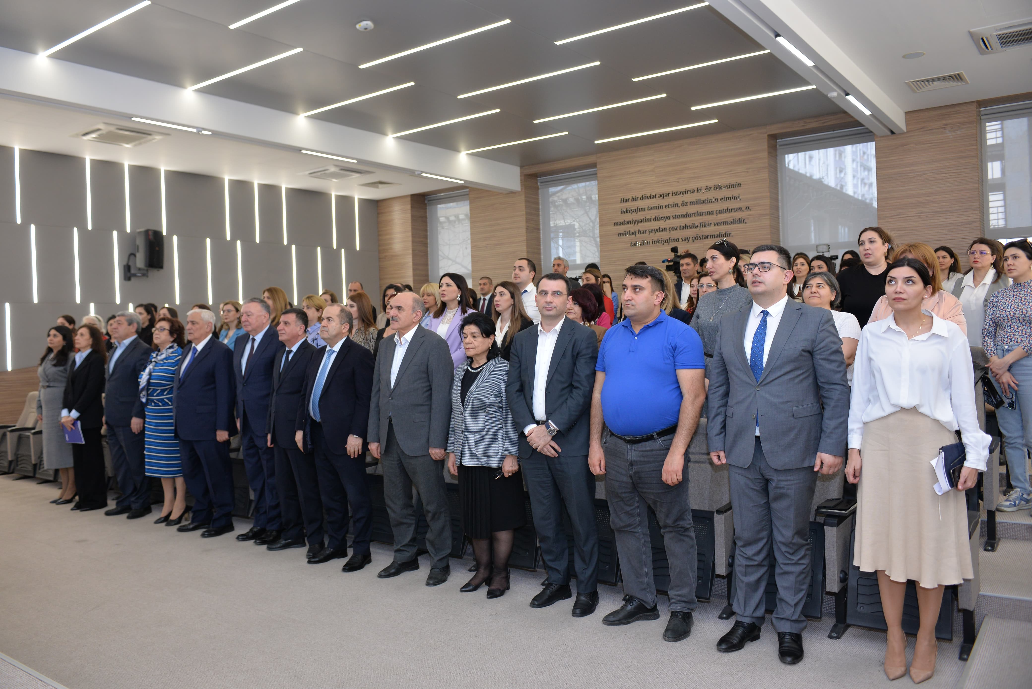 Azərbaycan dili üzrə sertifikasiya imtahanı üçün onlayn platformanın təqdimatı keçirilib