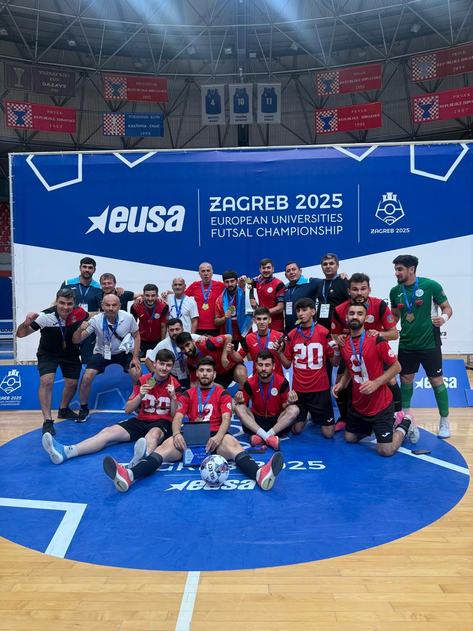 Azərbaycan komandası Avropa çempionu oldu