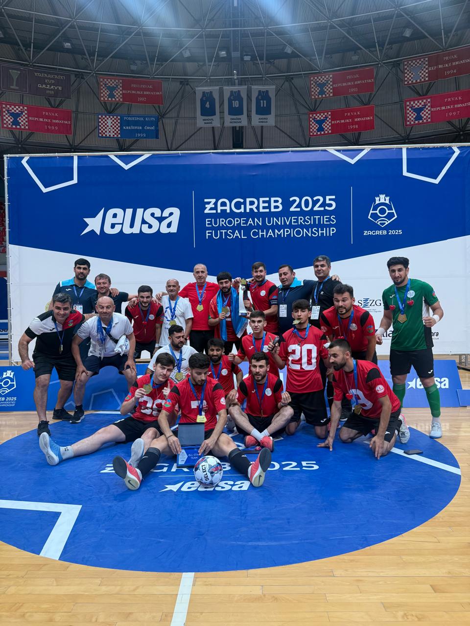 Azərbaycan komandası Avropa çempionu oldu