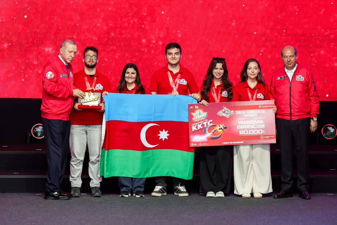 Azərbaycan komandası TEKNOFEST-də birinci yeri tutub