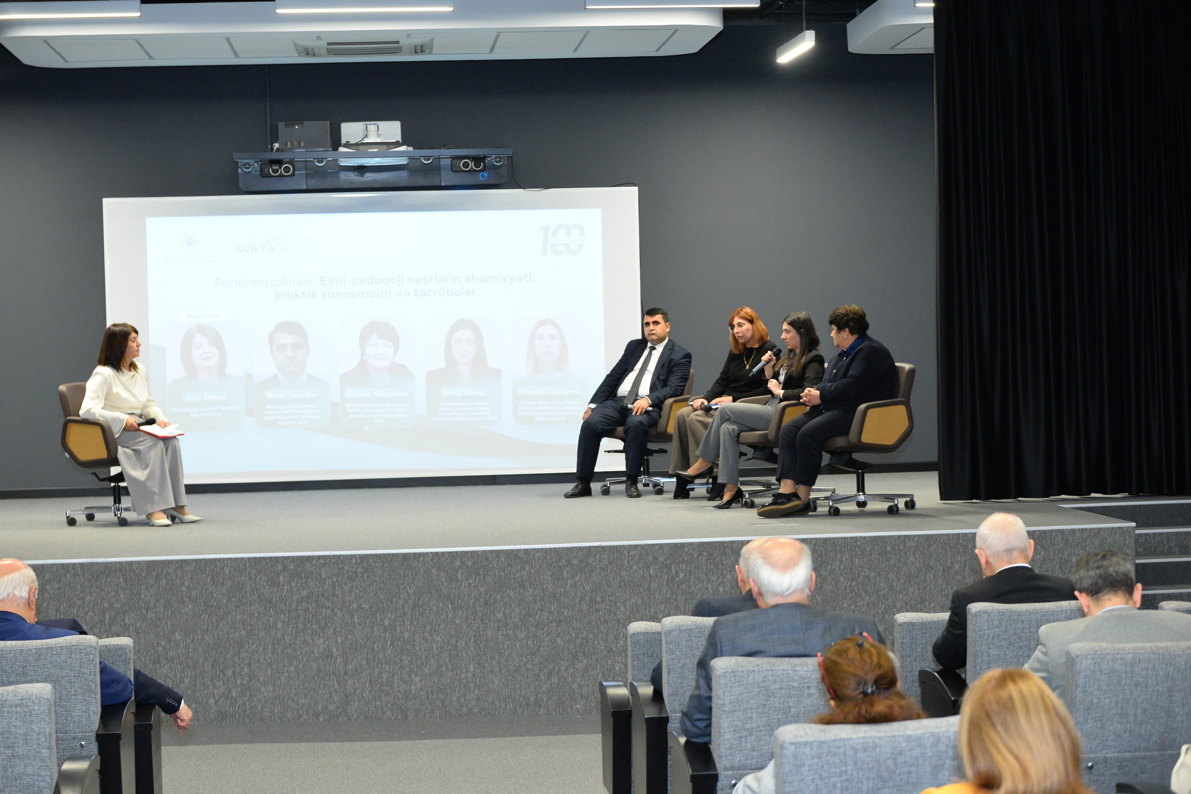 “Azərbaycan məktəbi” jurnalının 100 illik yubileyi keçirilib