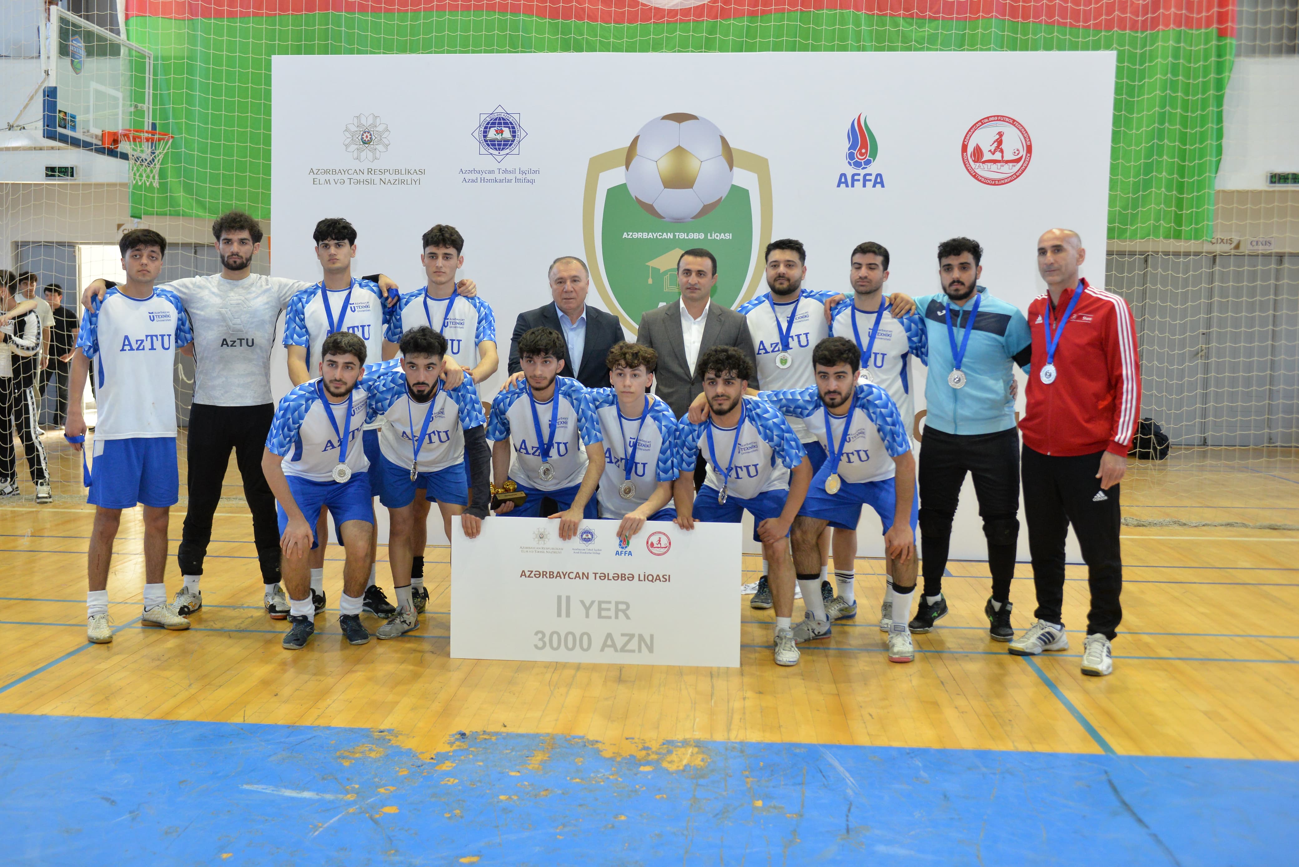 Azərbaycan Tələbə Liqasının 2024/2025 mövsümünə yekun vurulub