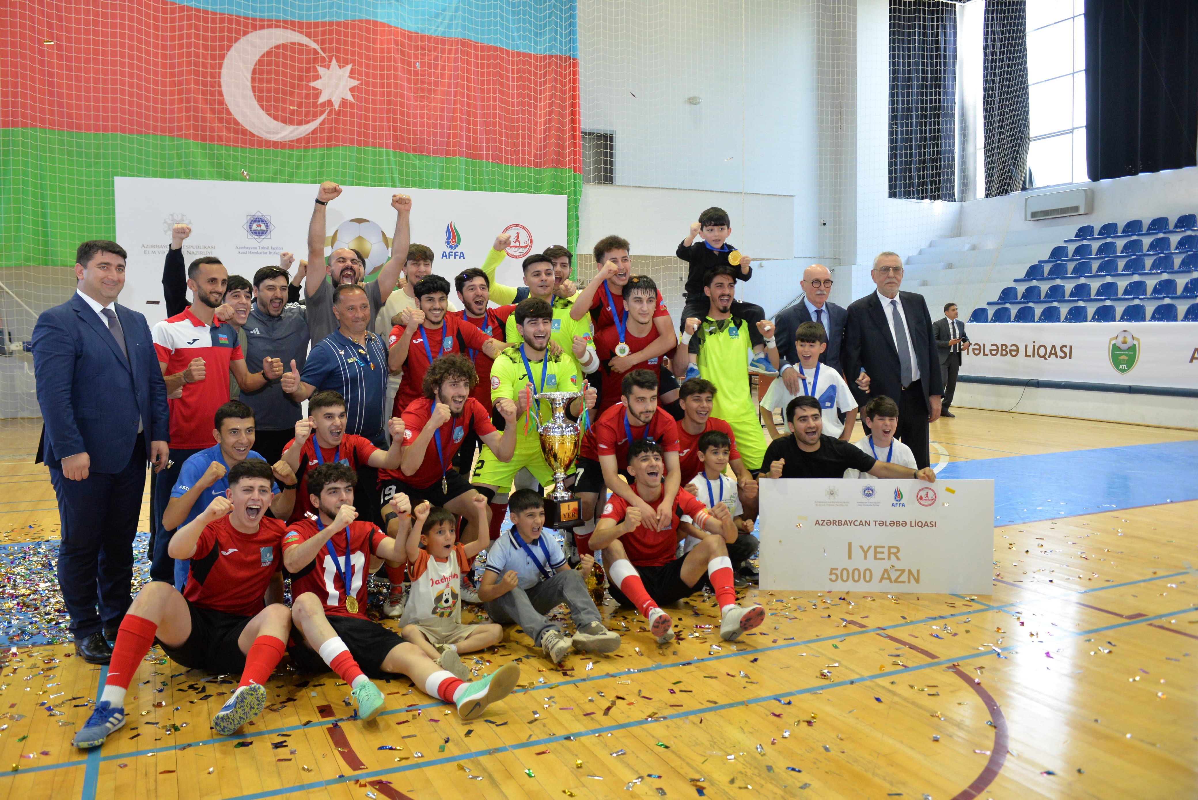 Azərbaycan Tələbə Liqasının 2024/2025 mövsümünə yekun vurulub